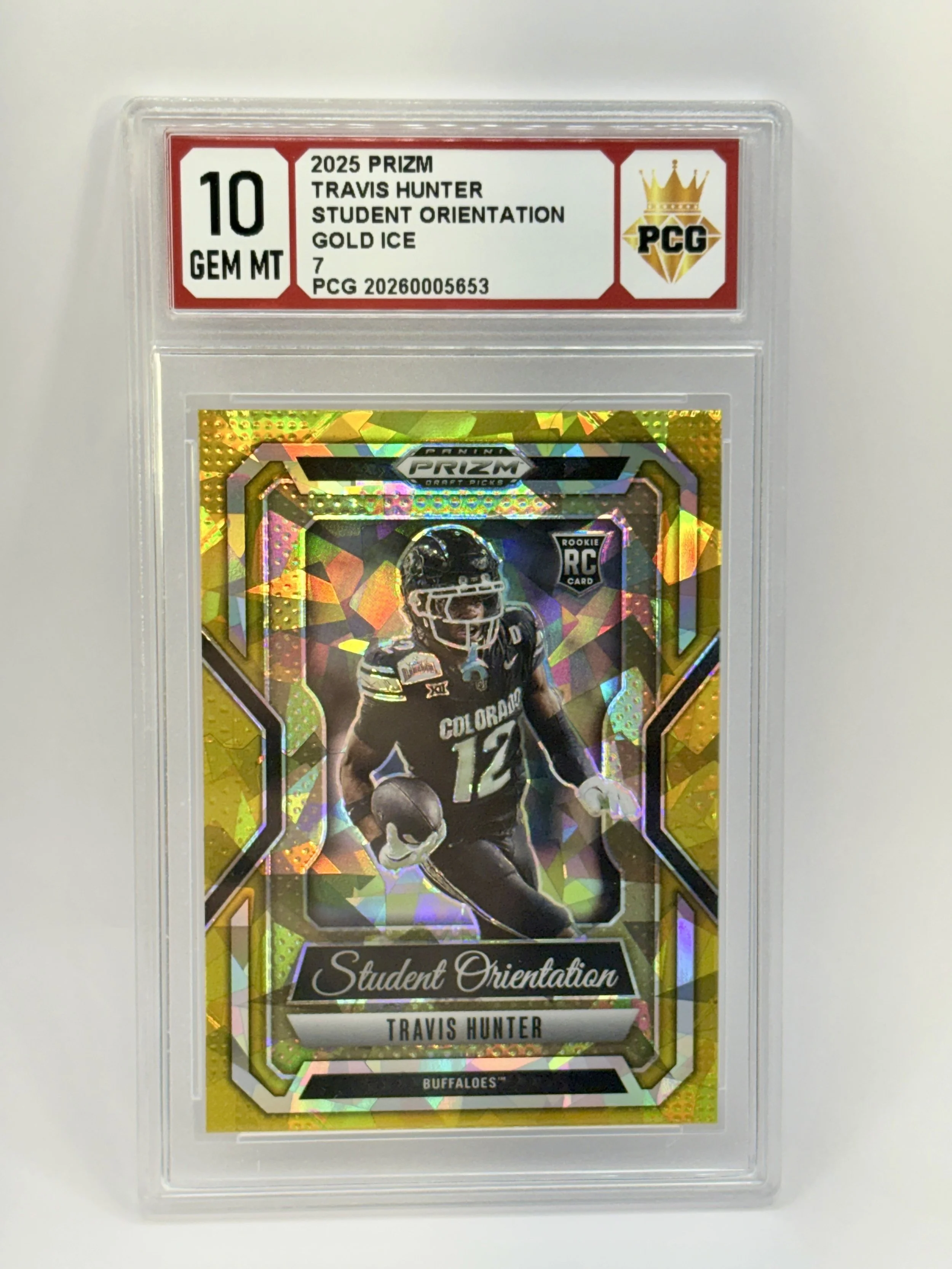 #20260005653 2025 TRAVIS HUNTER 10 GEM MT