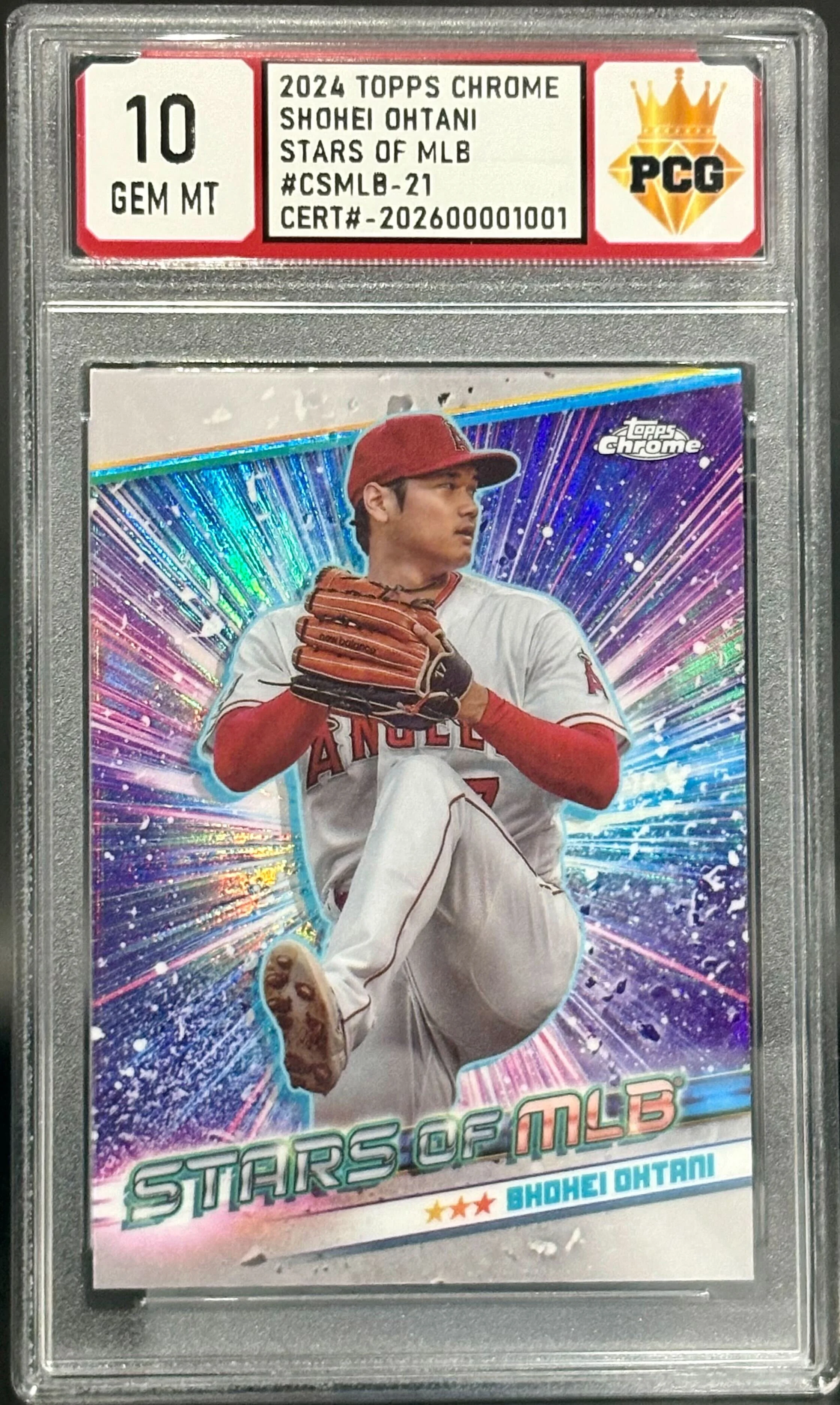 #202600001001 2024 SHOHEI OHTANI 10 GEM MT