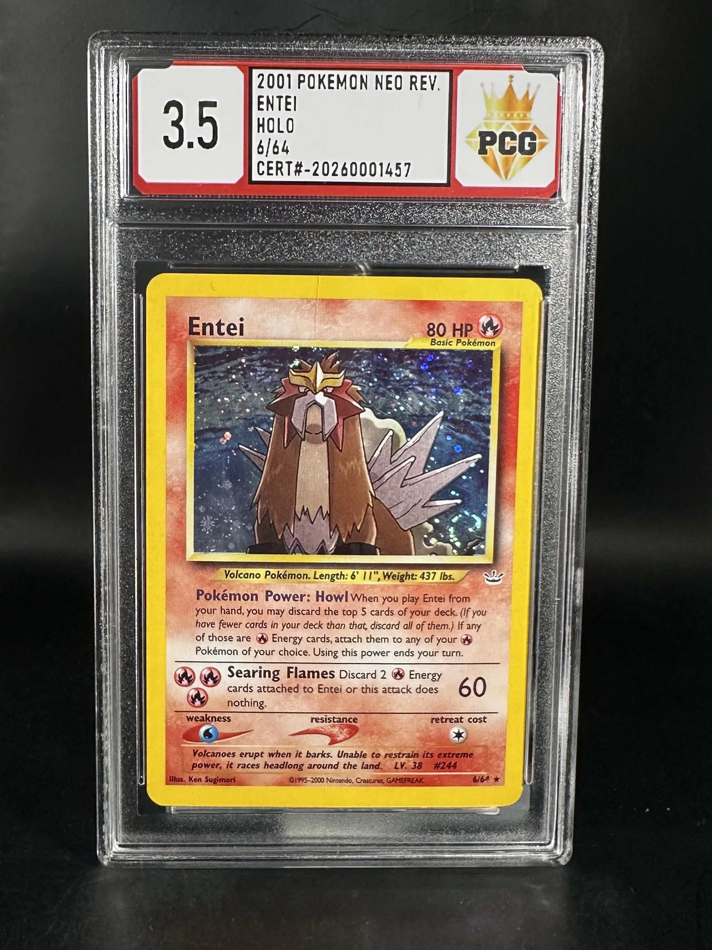 #20260001457 2001 ENTEI HOLO 3.5