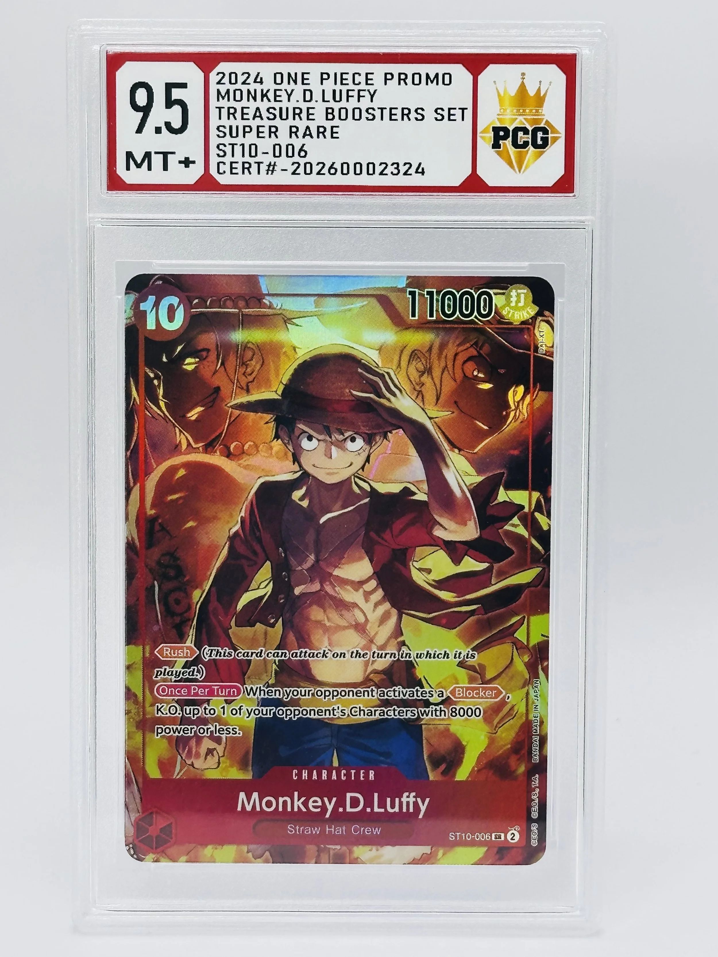 #20260002324 MONKEY D LUFFY 9.5 MT+
