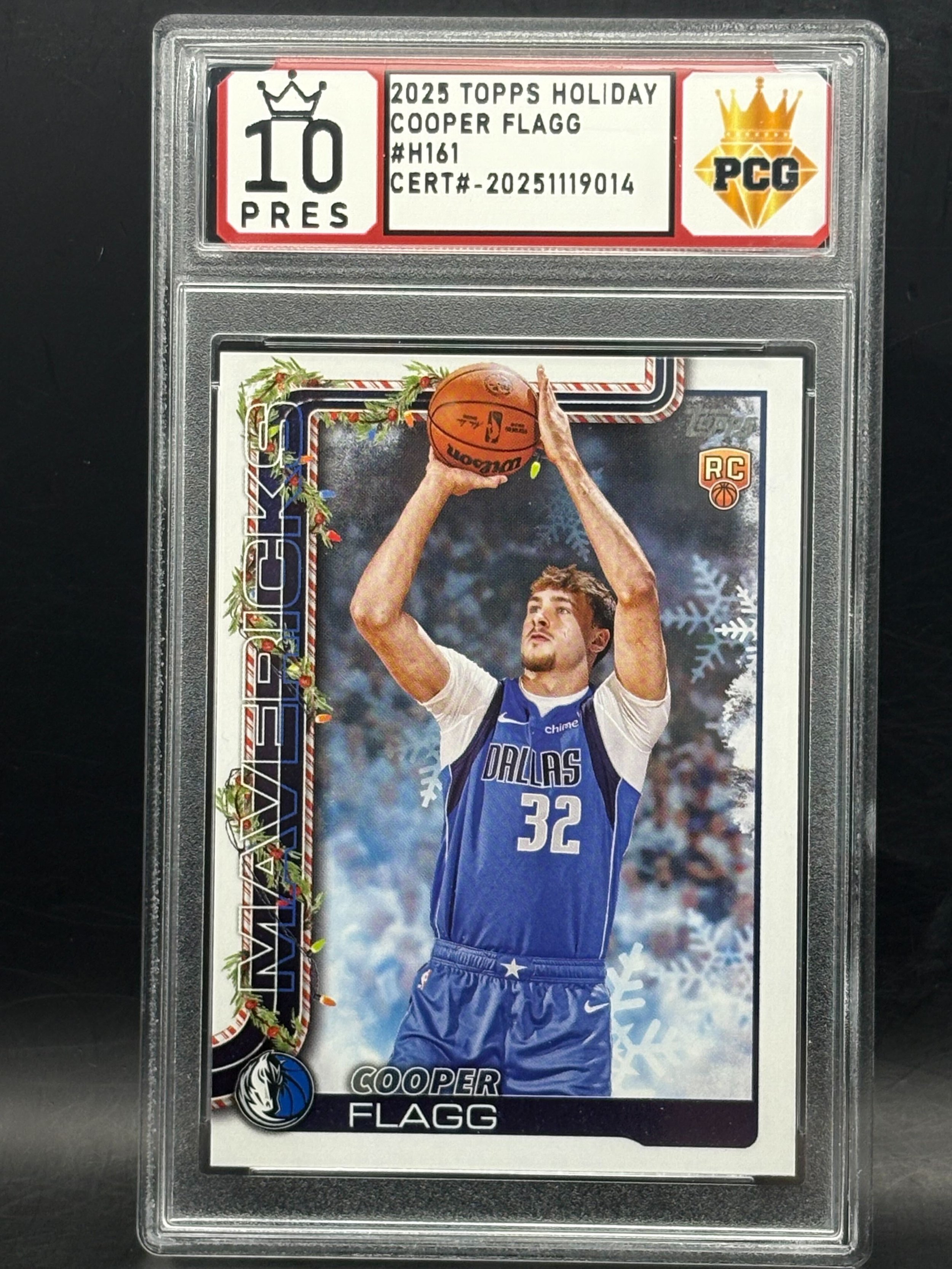 #20251119014 Cooper Flagg RC 10 Prestigious (Highest Grade)