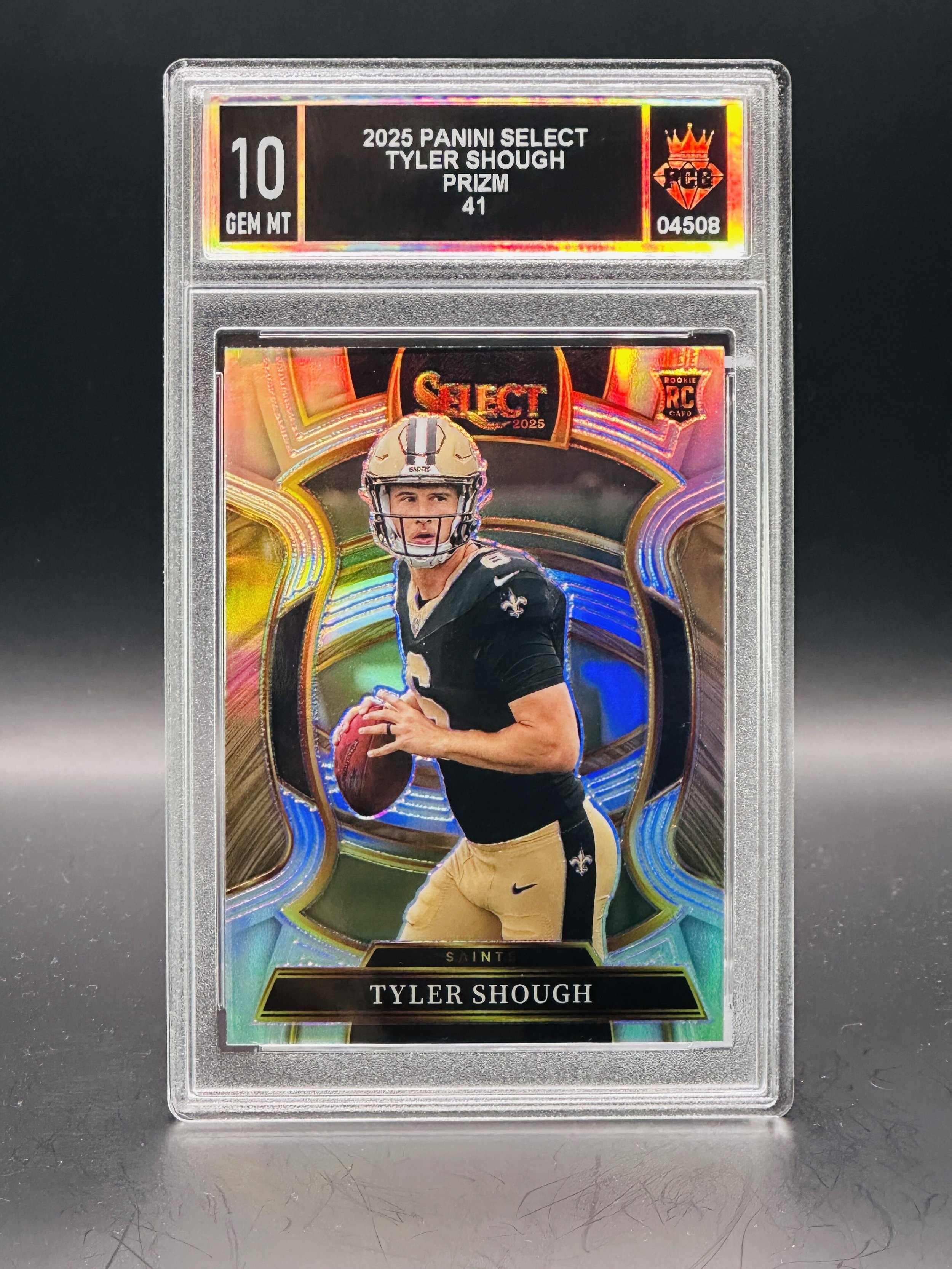 #04508 2025 TYLER SHOUGH 10 GEM MT
