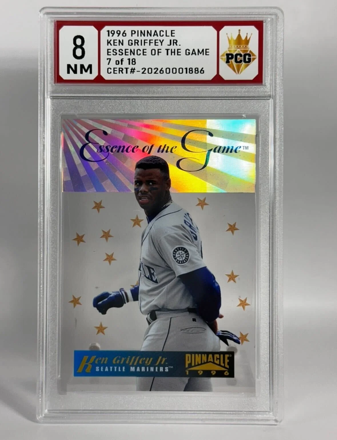 #20260001886 1996 KEN GRIFFEY JR 8 NM