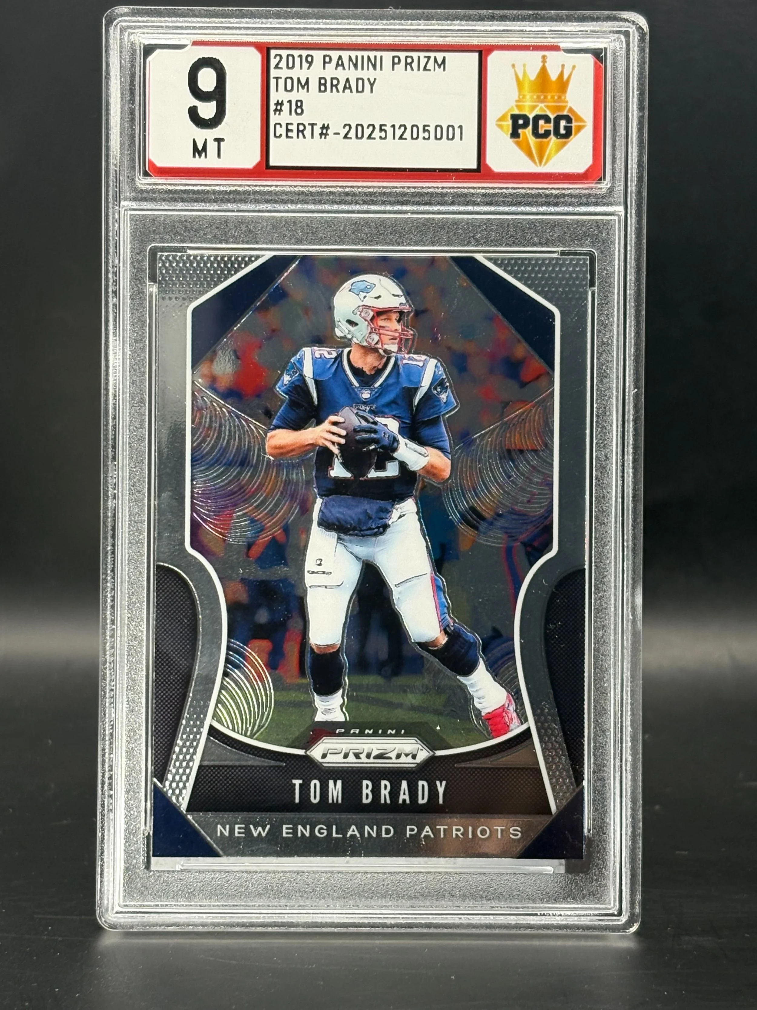 #20251205001 Tom Brady 9 MT