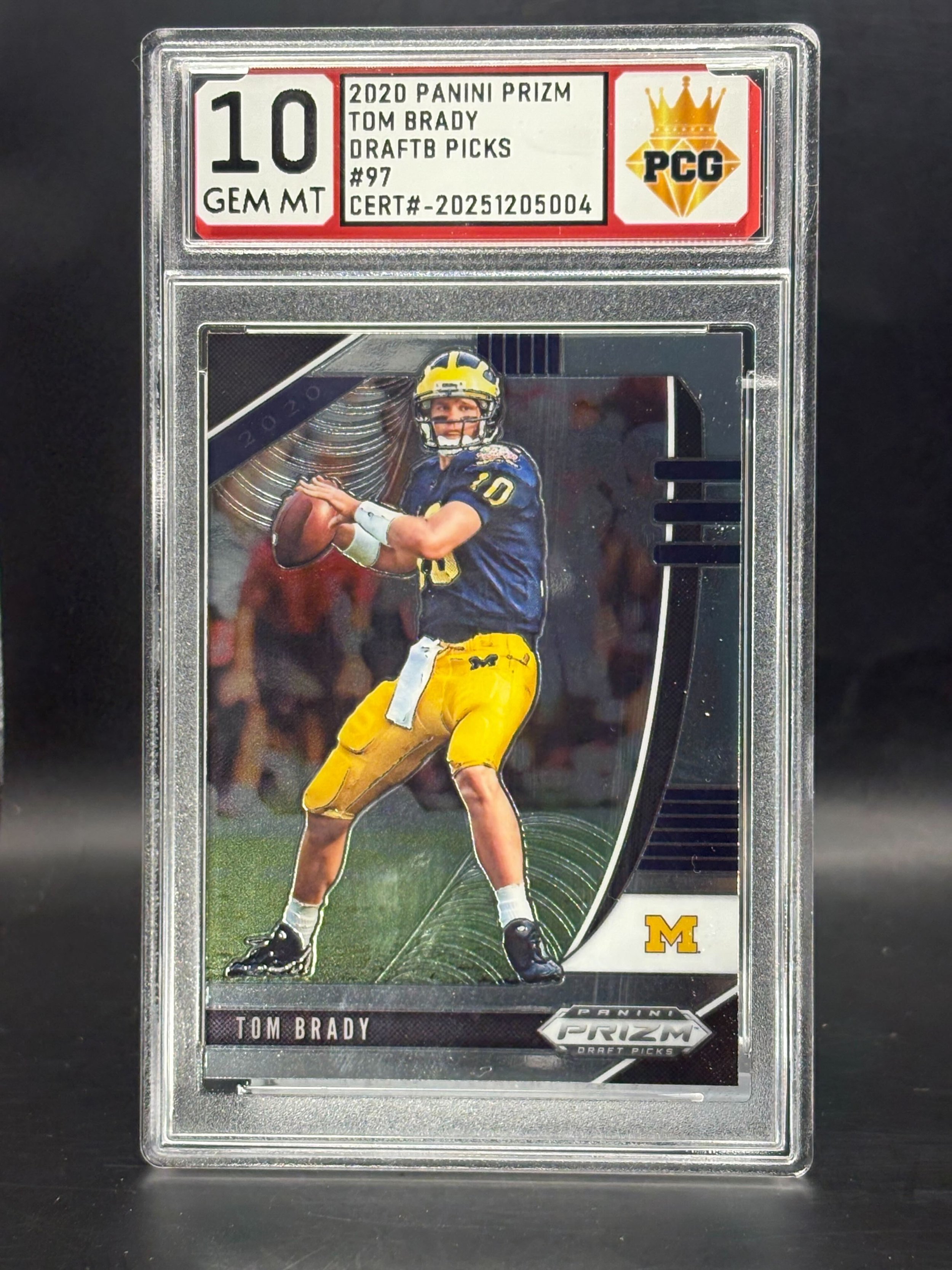 #20251205004 Tom Brady 10 Gem MT