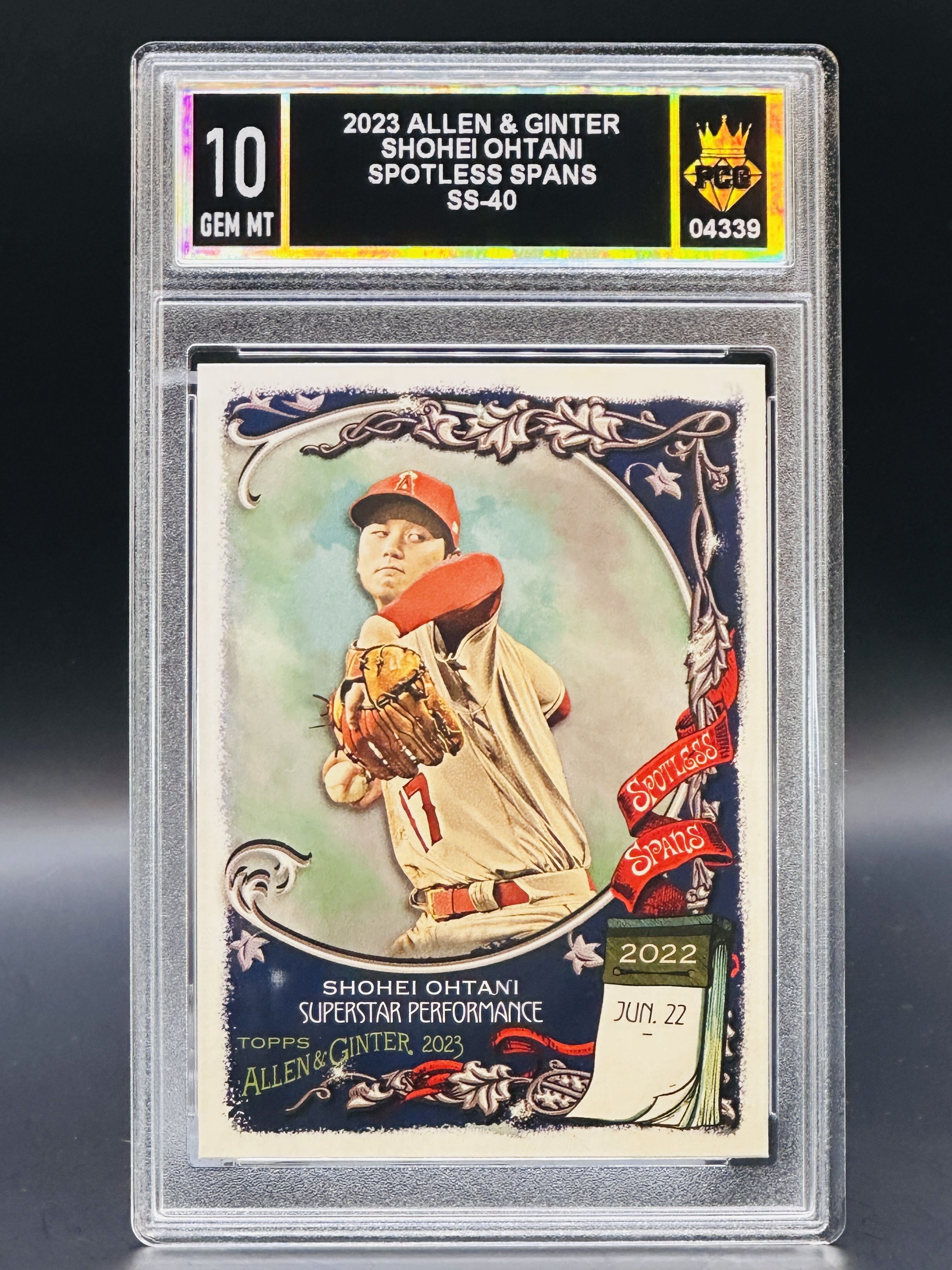 #04339 2023 SHOHEI OHTANI 10 GEM MT