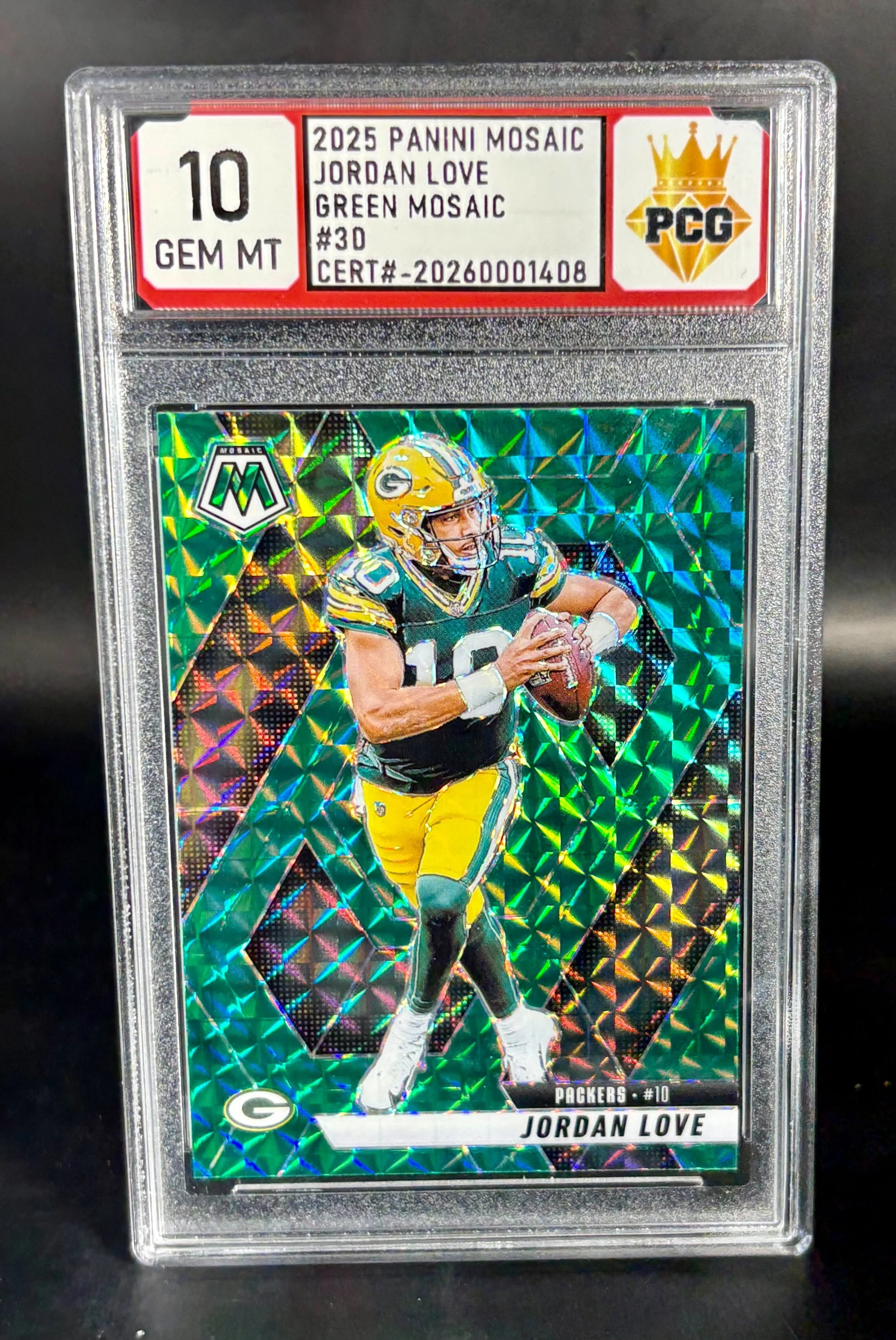 #20260001408 2025 JORDAN LOVE 10 GEM MT