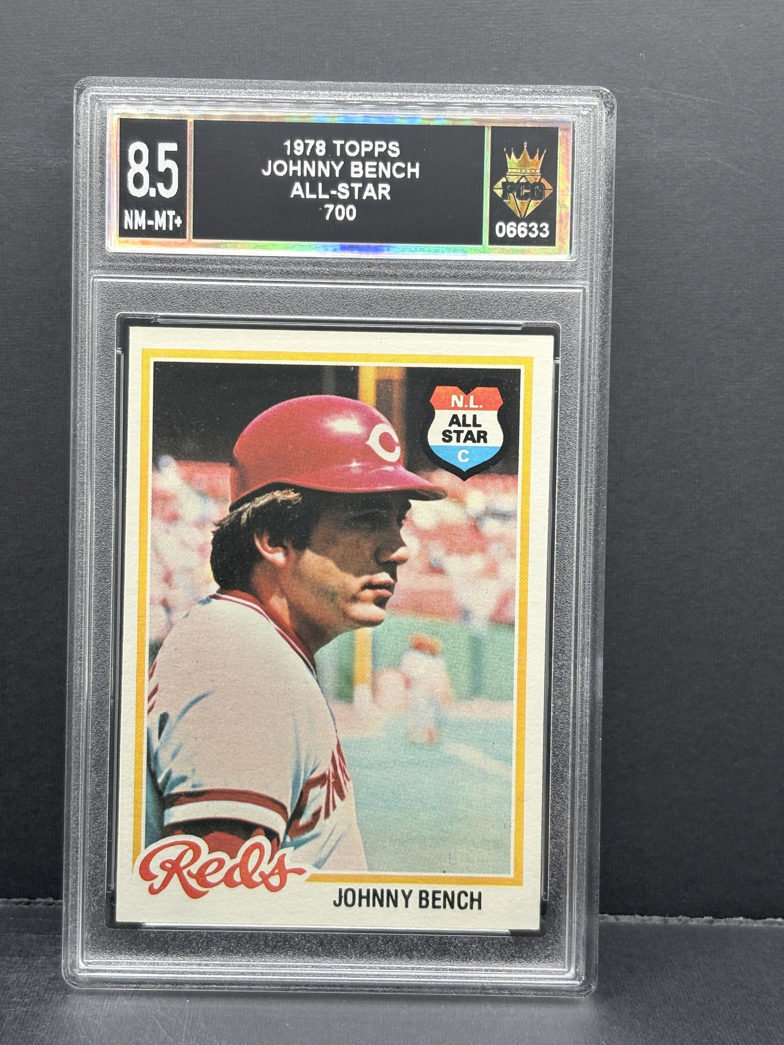 #06633 1978 JOHNNY BENCH 8.5 NM-MT+