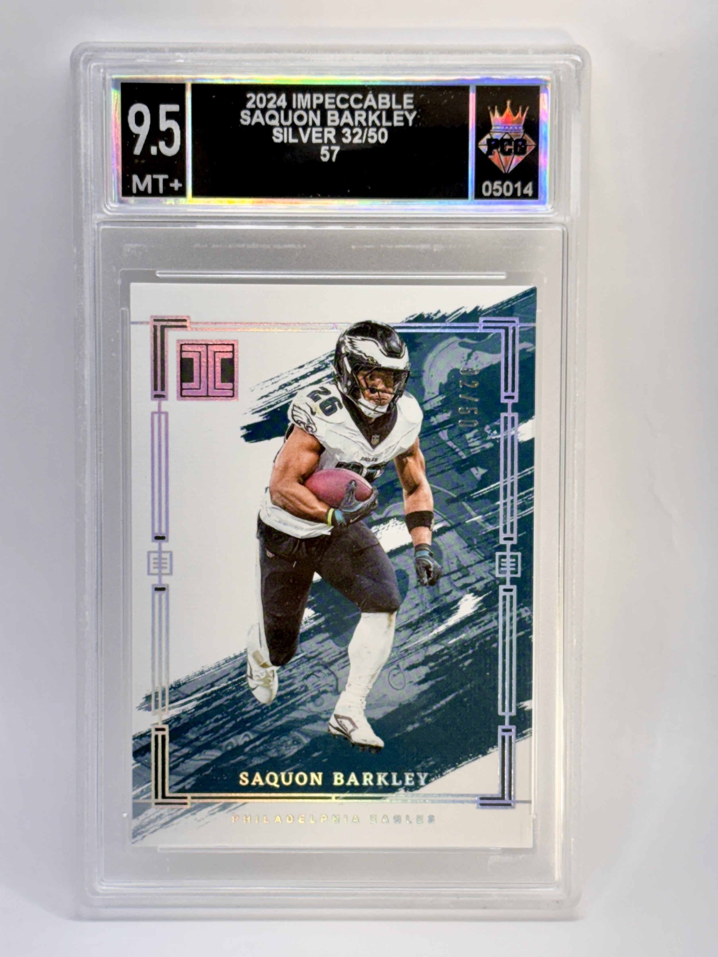 #20260005014 2024 SAQUON BARKLEY 9.5 MT+