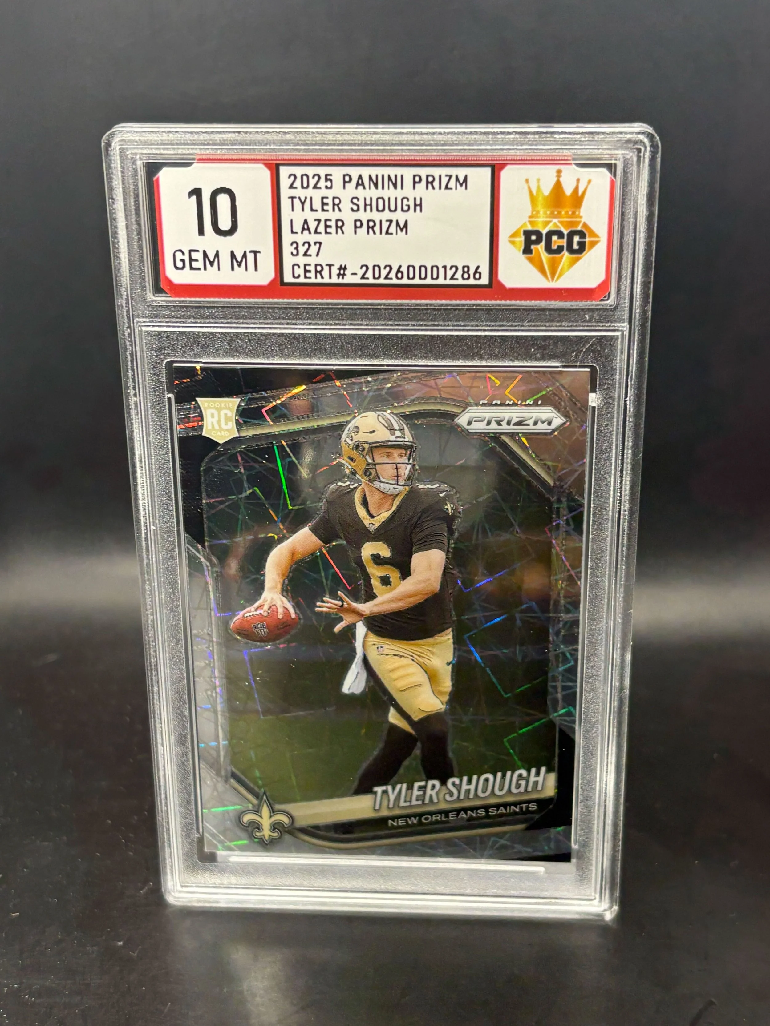 #20260001286 2025TYLER SHOUGH 10 GEM MT