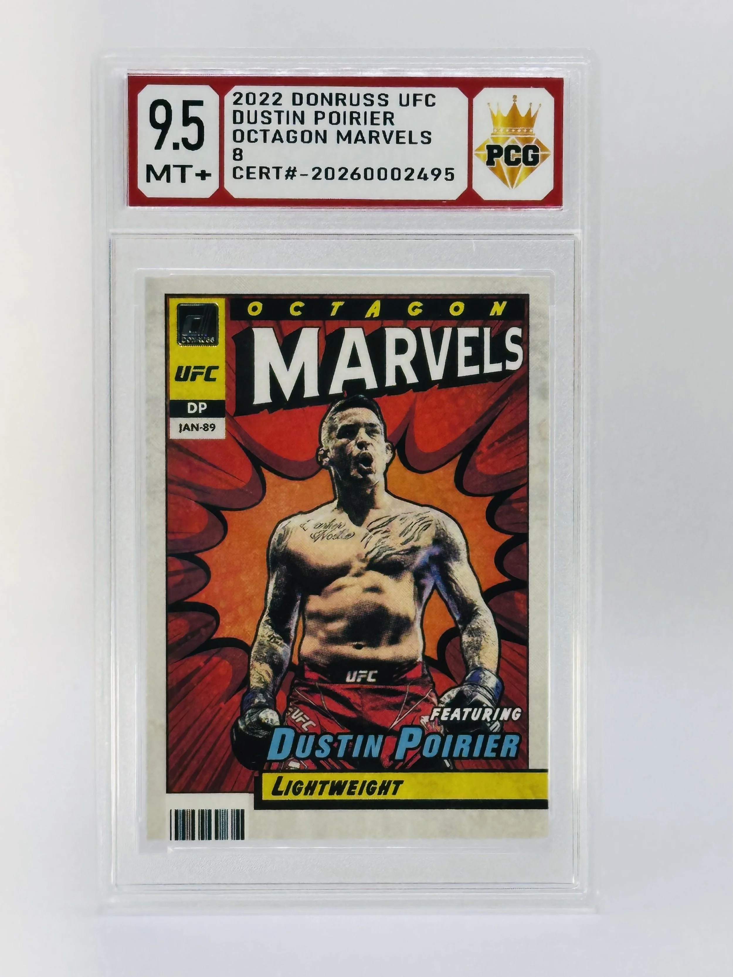 #20260002495 2022 DUSTIN POIRIER 9.5 MT+