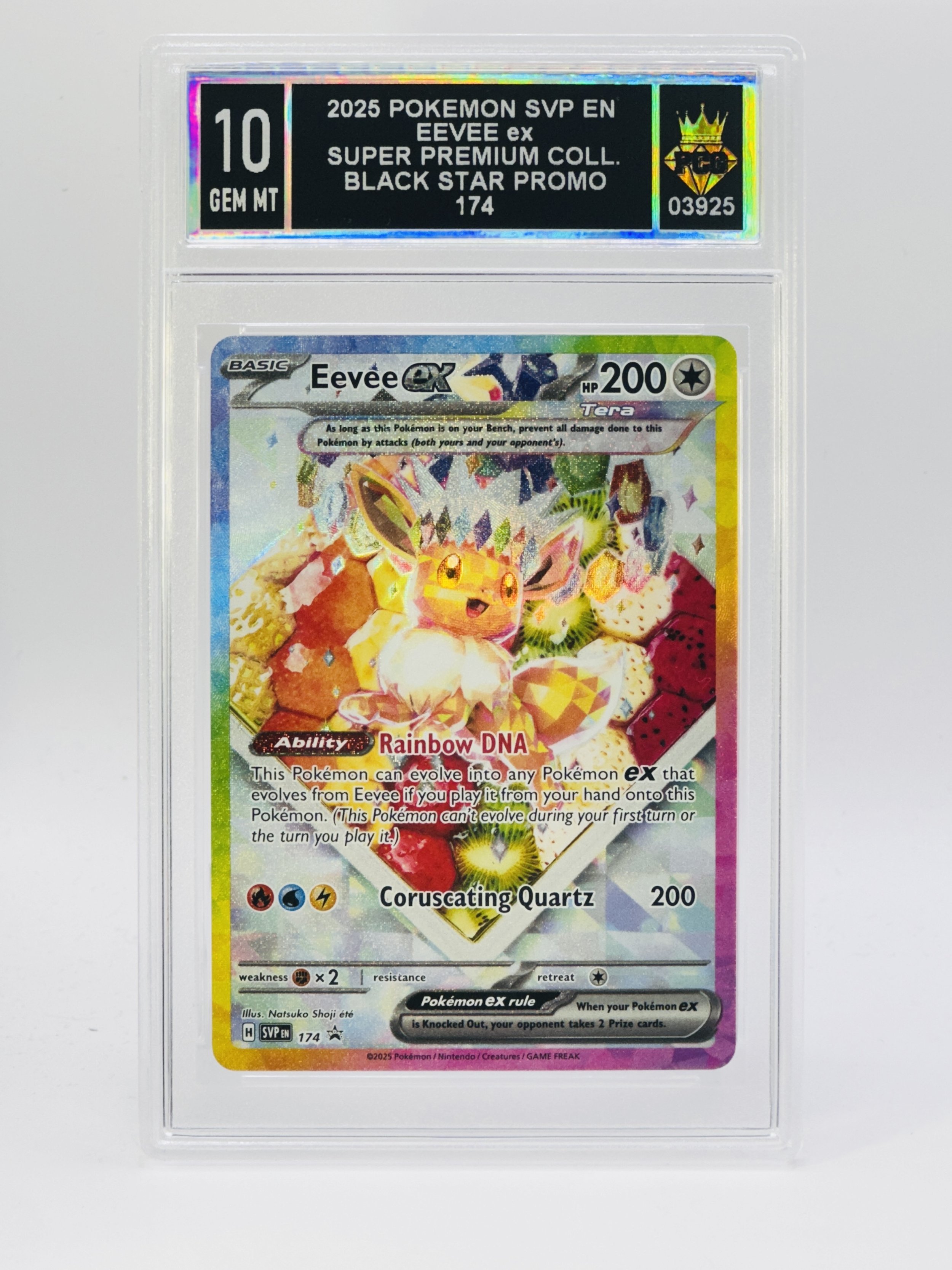 #20260003925 2025 EEVEE EX 10 GEM MT