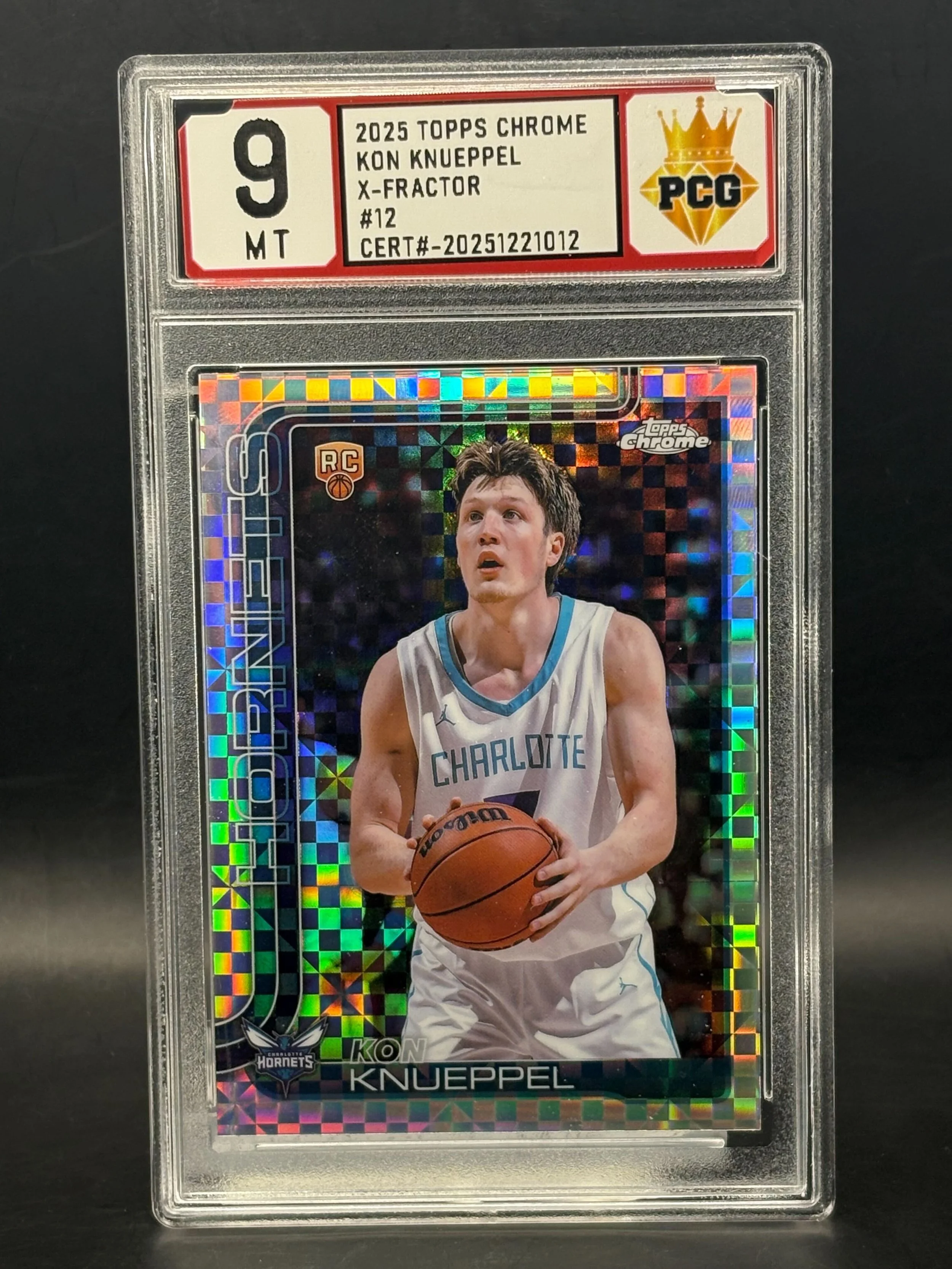 #20251221012 2025 TOPPS CHROME KON KNUEPPEL 9 MT