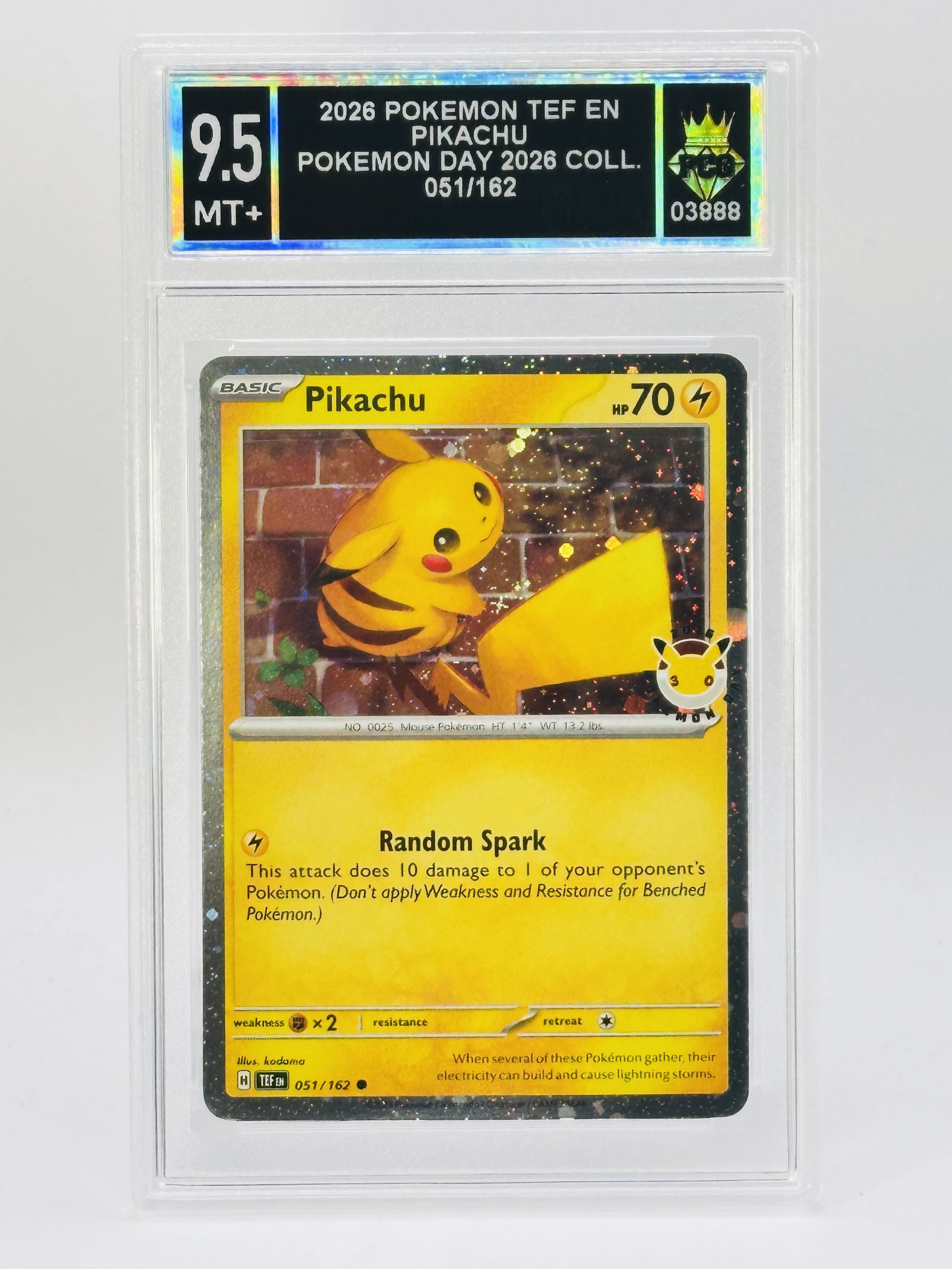 #20260003888 2026 PIKACHU 9.5 MT+
