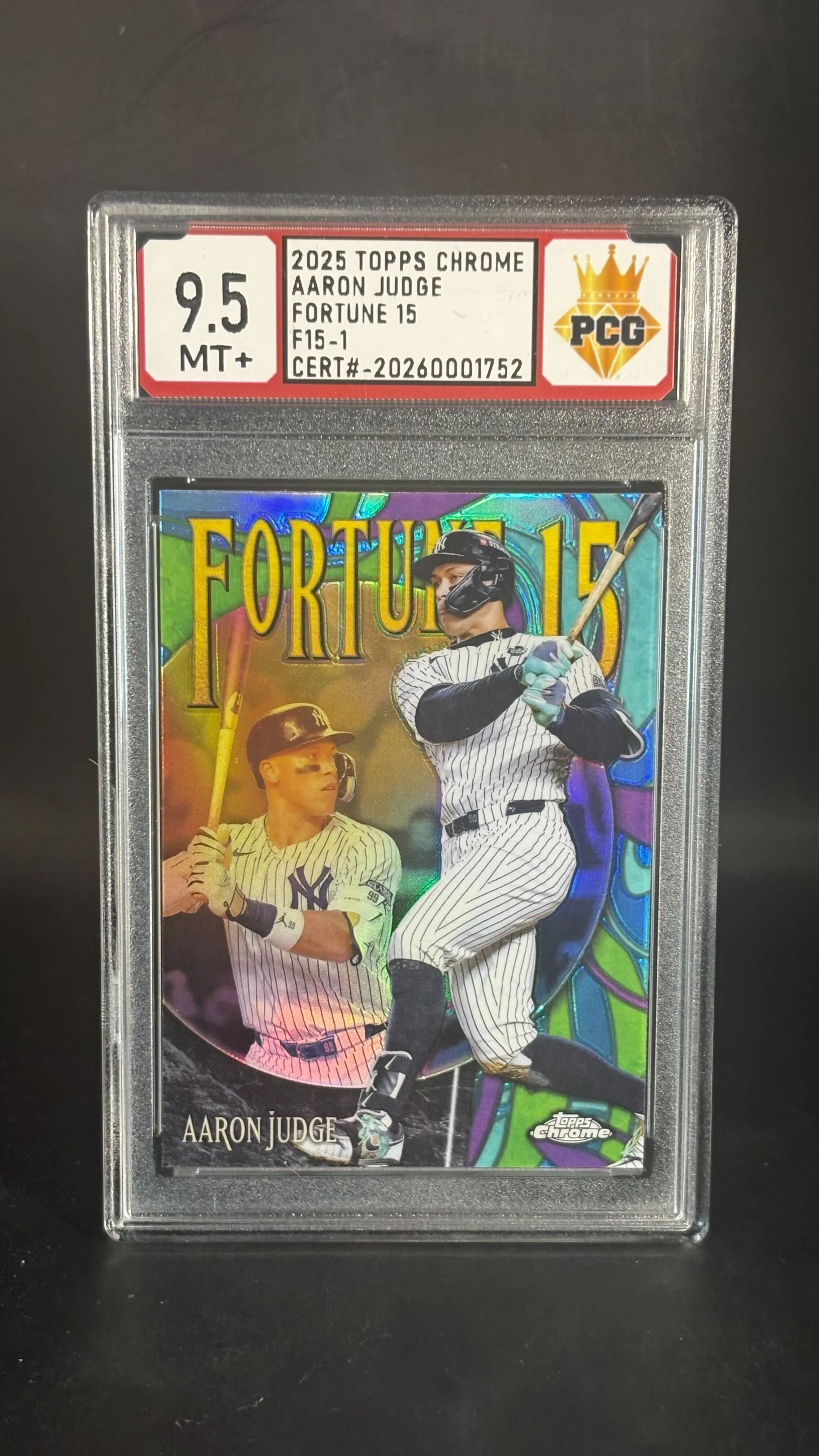 #20260001752 2025 AARON JUDGE 9.5 MT+