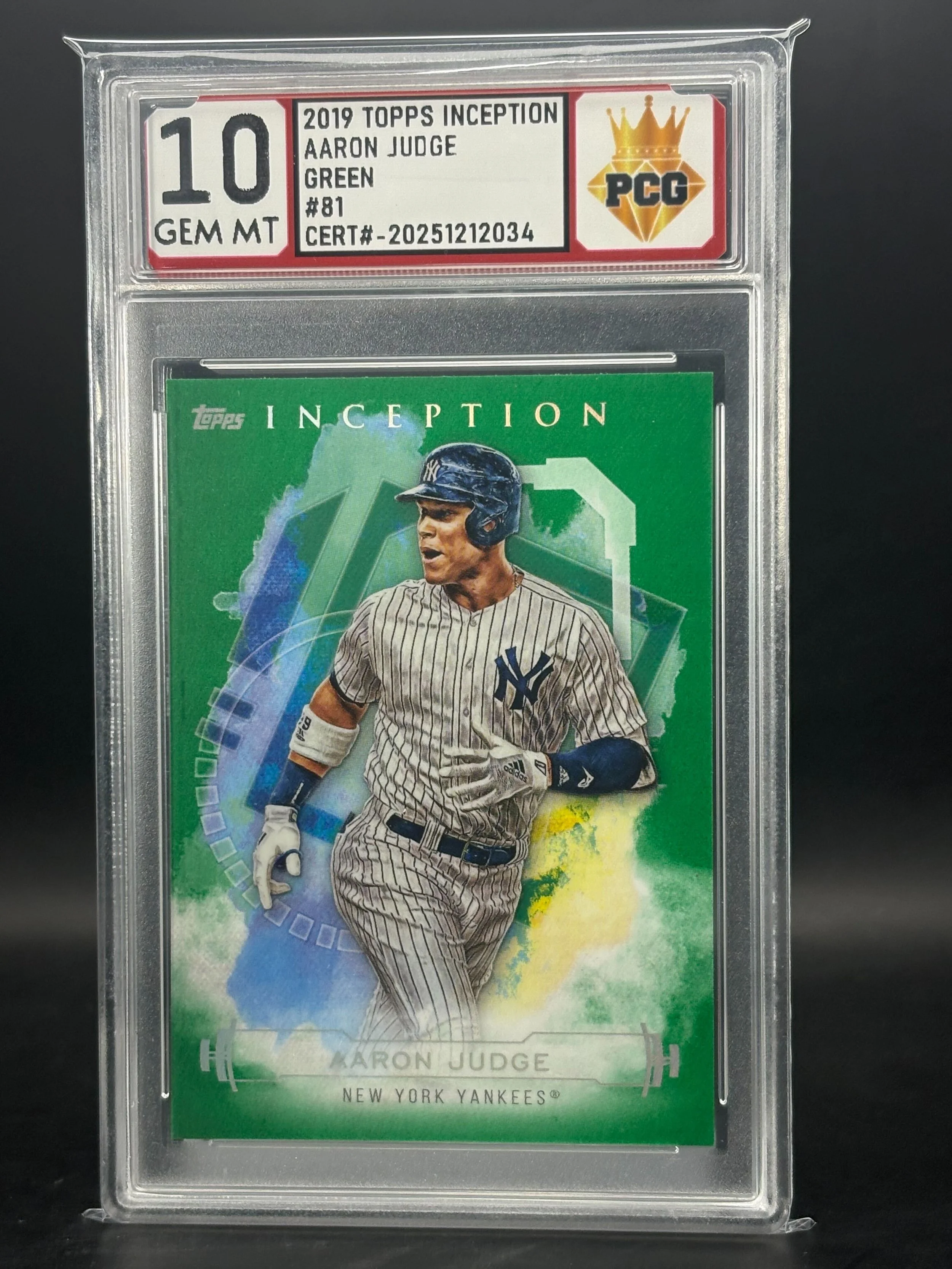 #20251212034 Aaron Judge 10 GEM MT