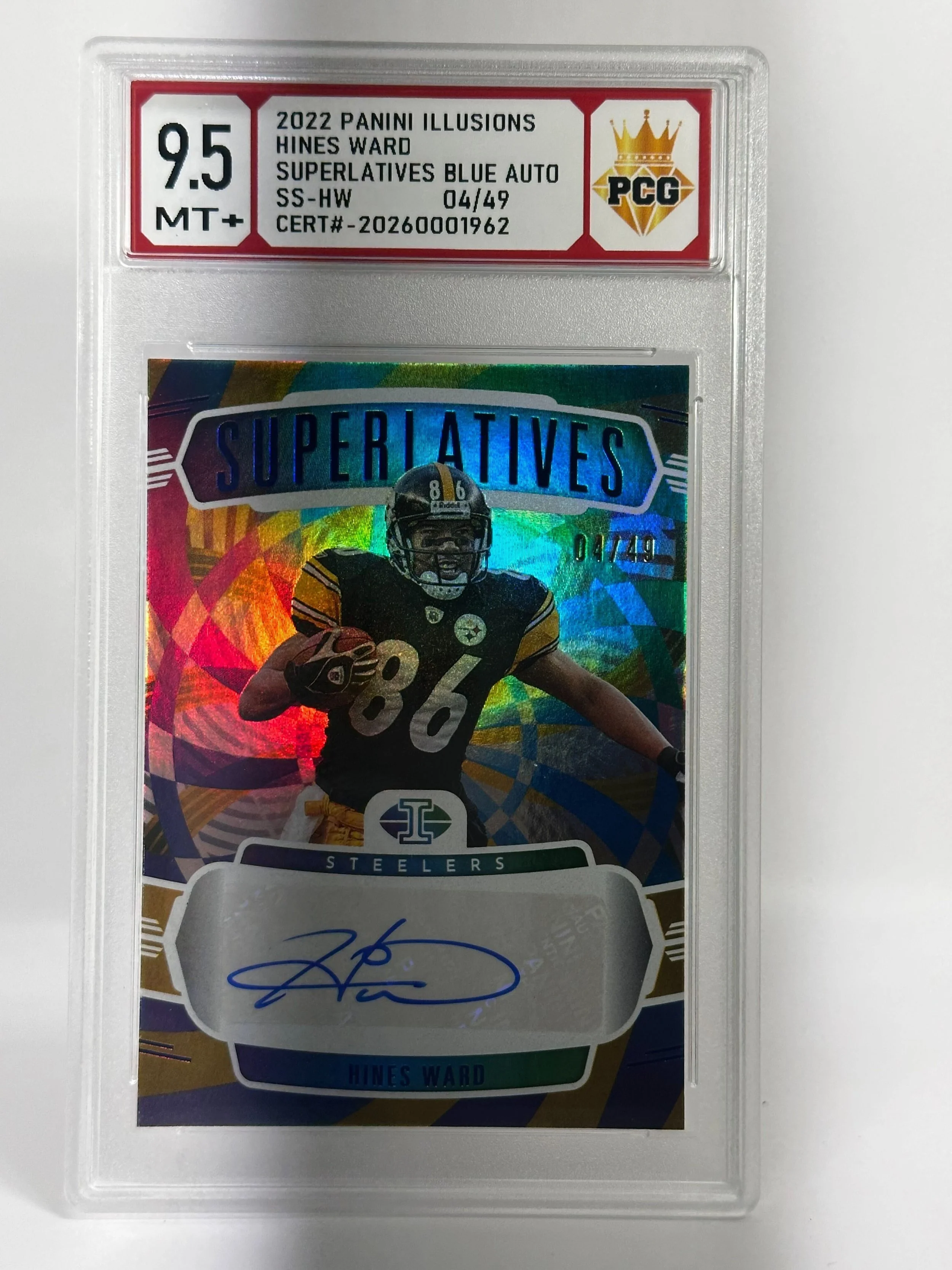 #20260001962 2022 HINES WARD AUTO 9.5 MT+