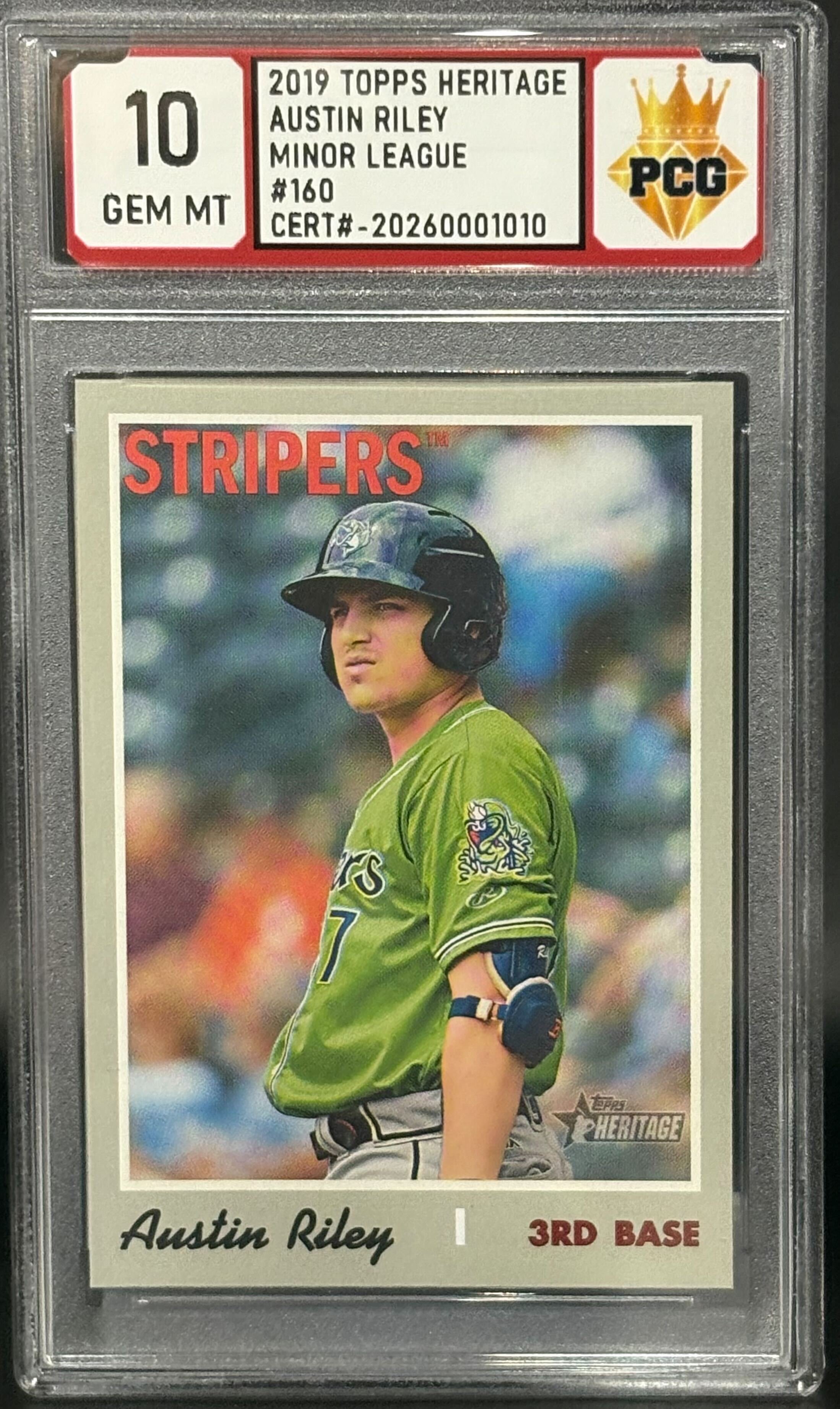 #20260001010 2019 AUSTIN RILEY 10 GEM MT