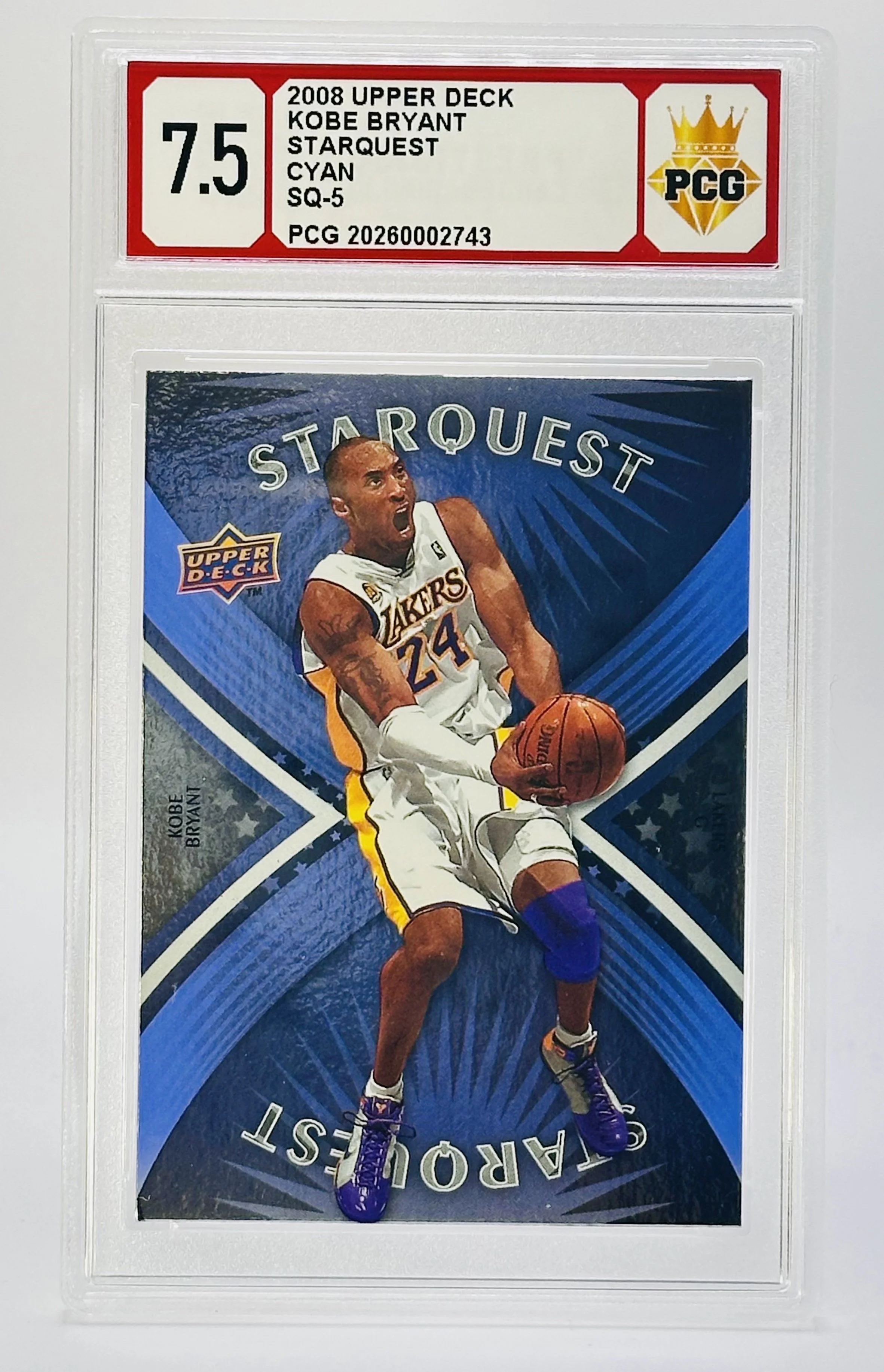 #20260002743 2008 KOBE BRYANT 7,5