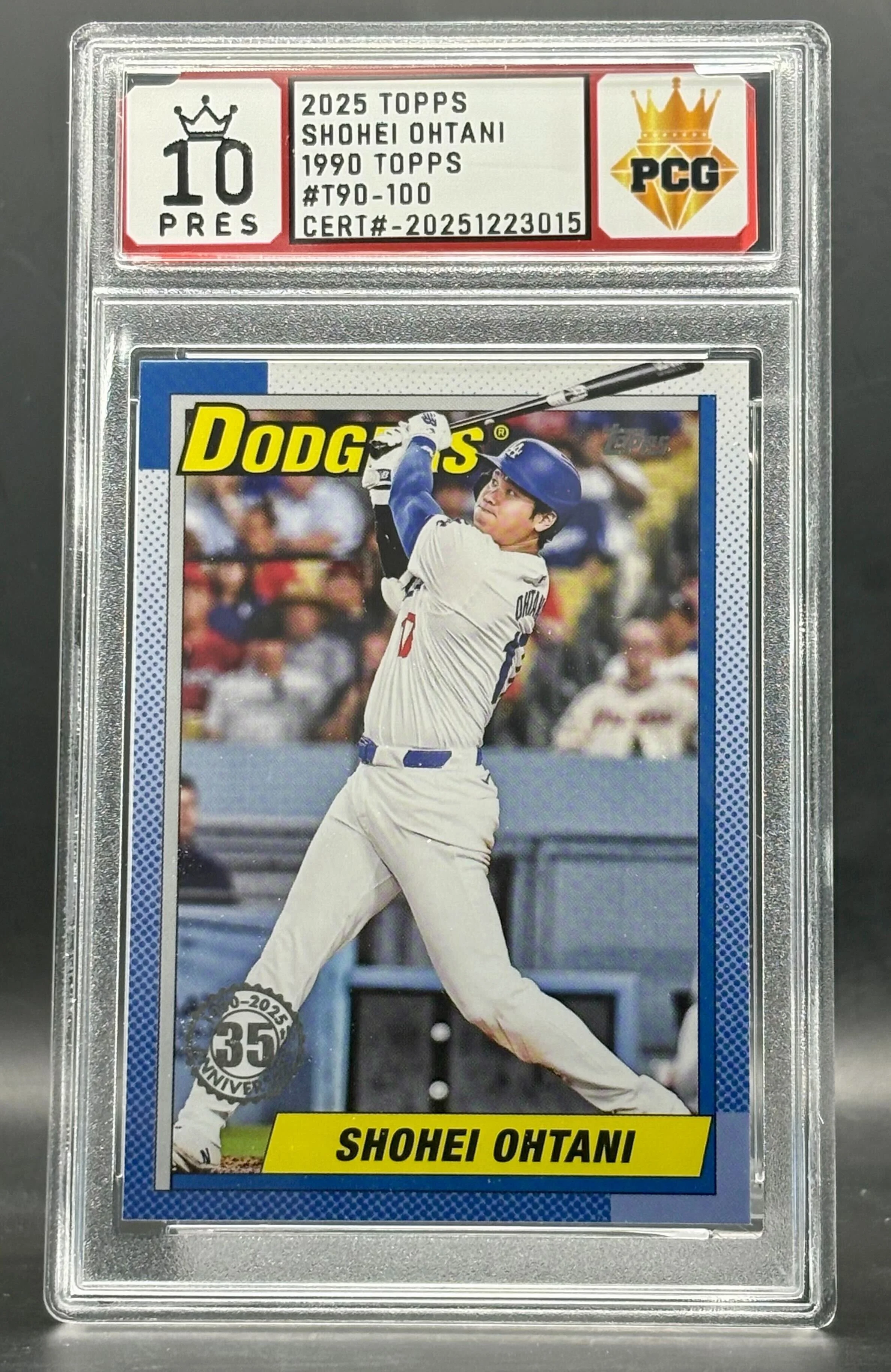 #20251223015 2025 SHOHEI OHTANI PRESTIGIOUS 10 (PERFECT)