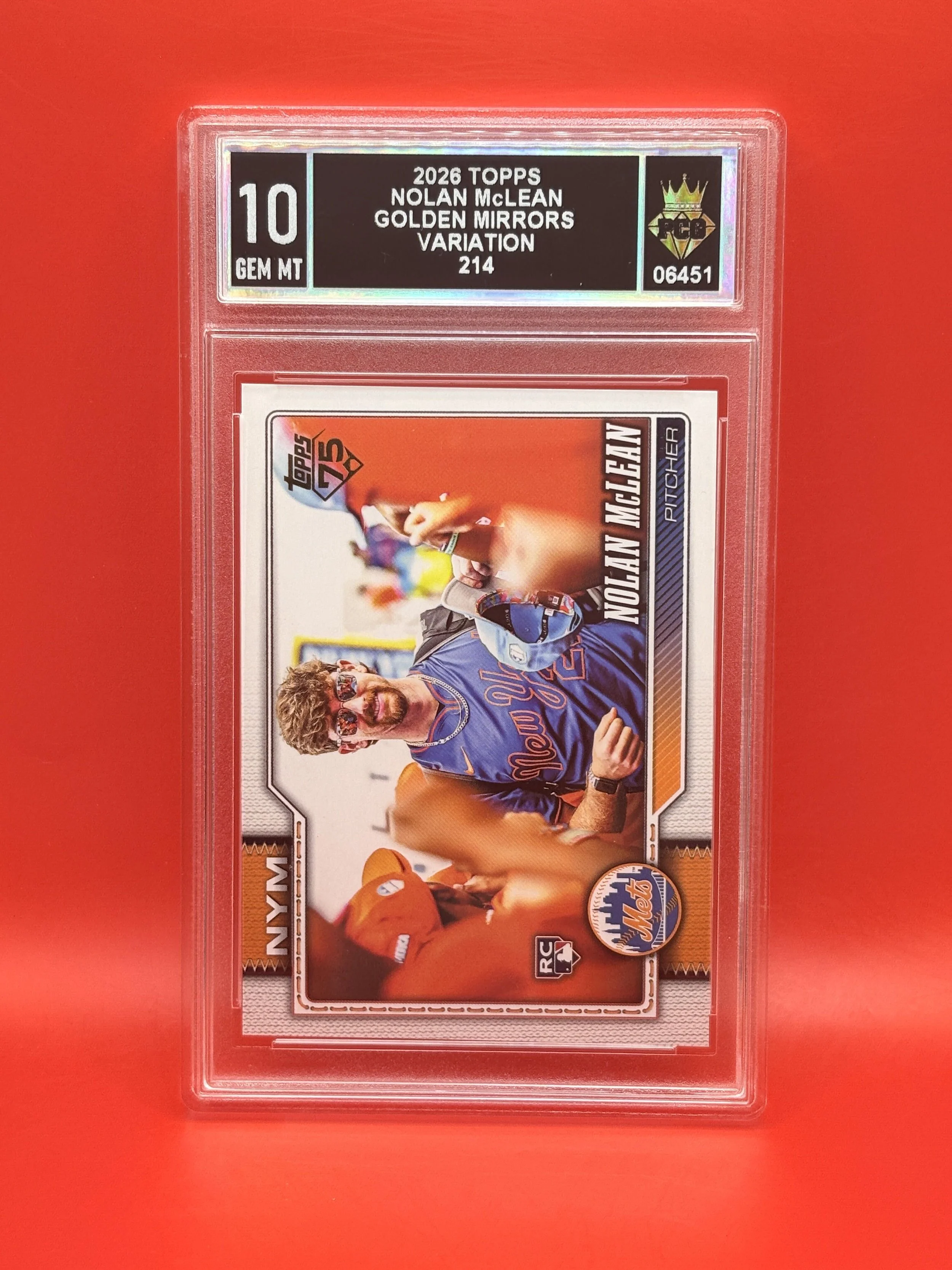 #06451 2026 NOLAN MCLEAN 10 GEM MT