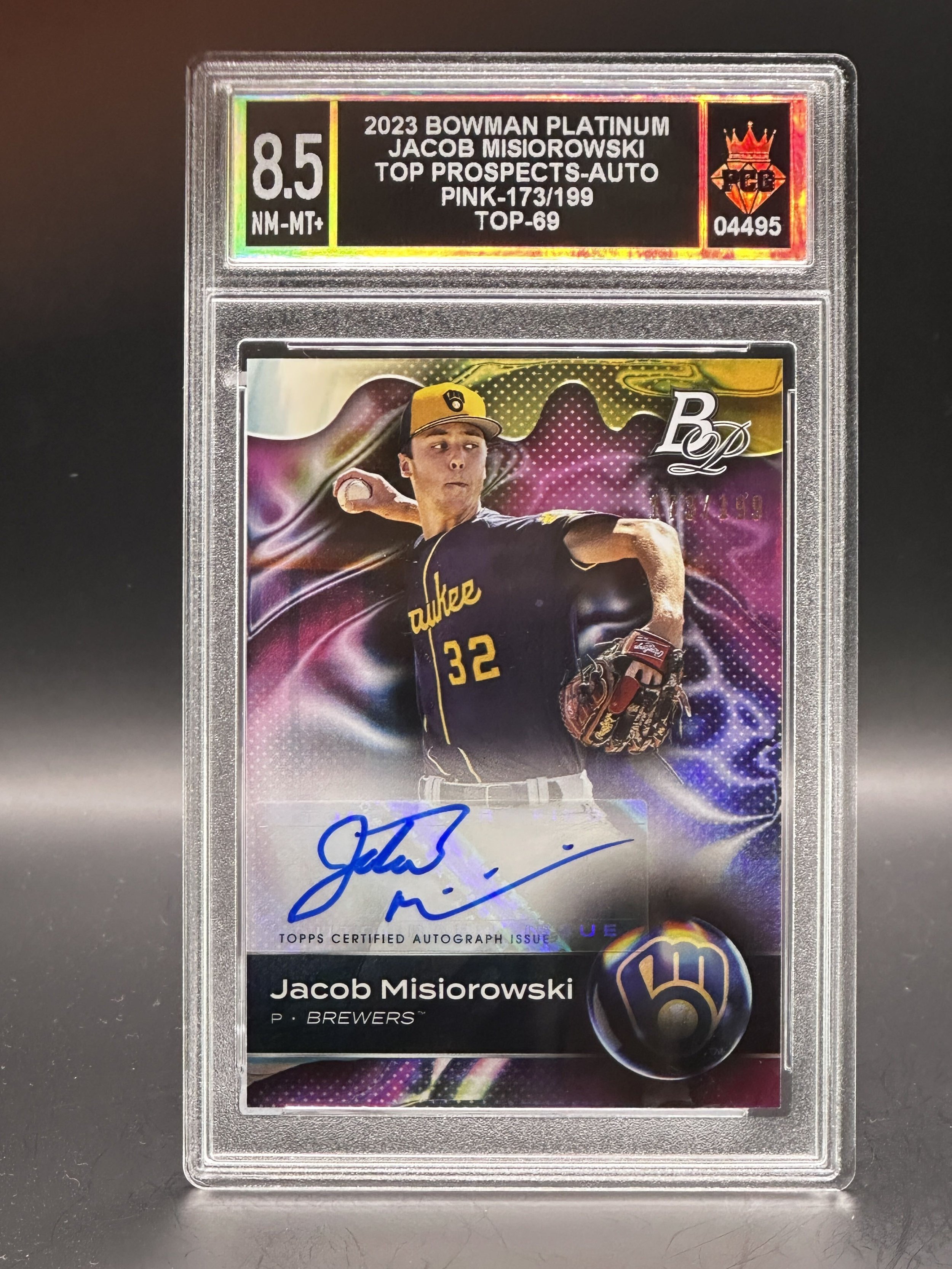 #04495 2023 JACOB MISIOROWSKI 8.5 NM-MT+