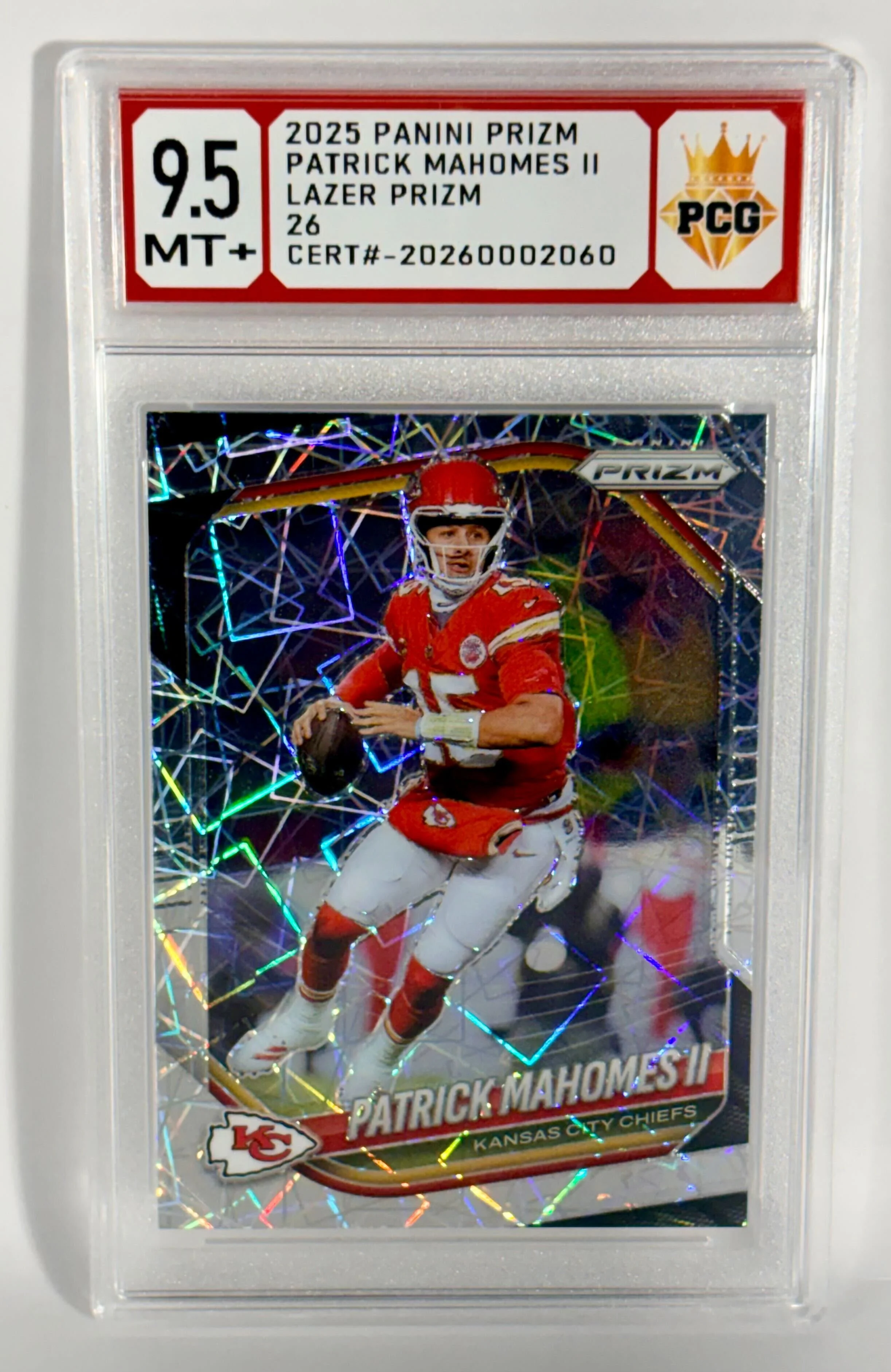#20260002060 2025 PATRICK MAHOMES II 9.5 MT+