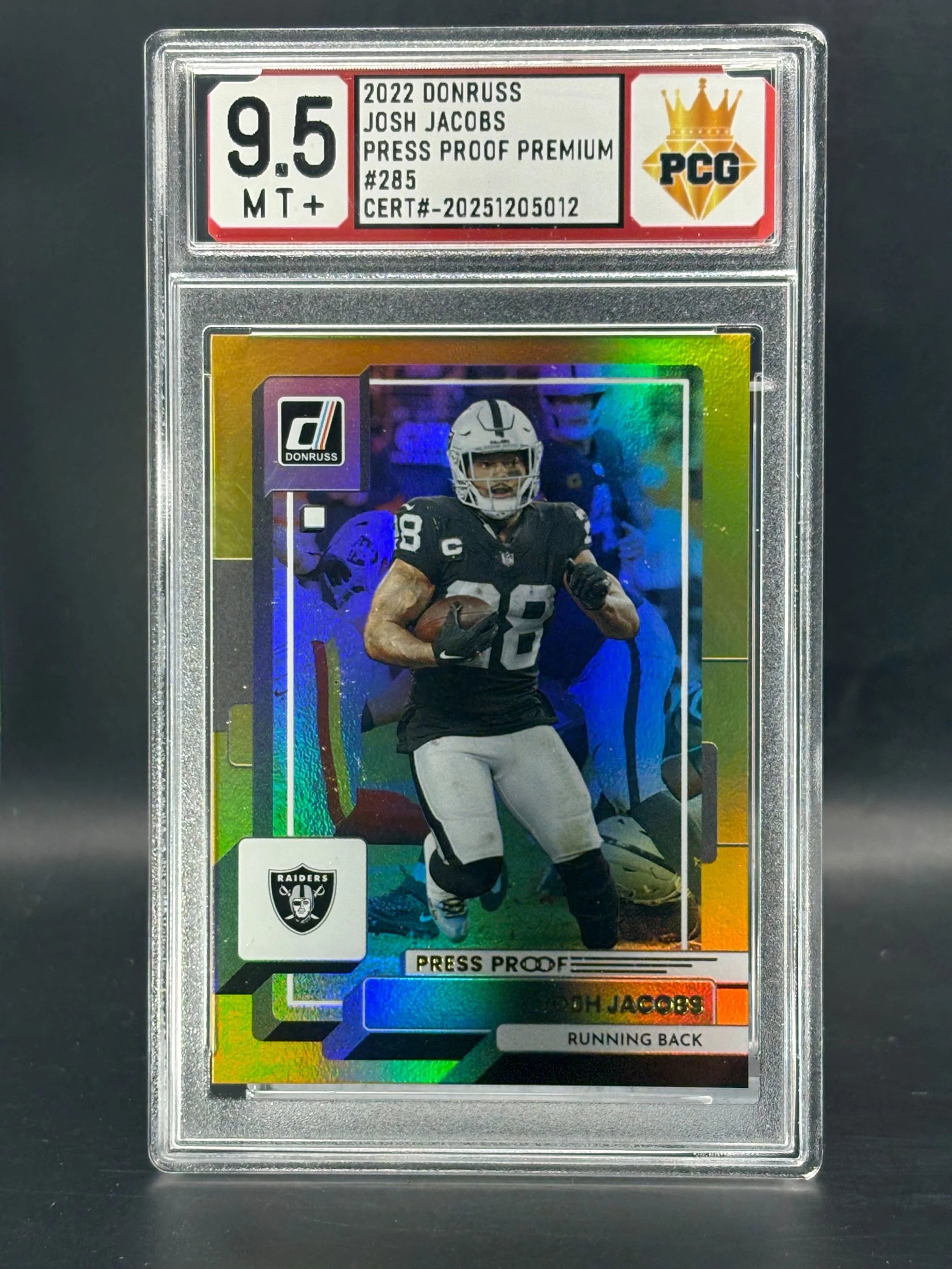 #20251205012 Josh Jacobs 9.5 MT+