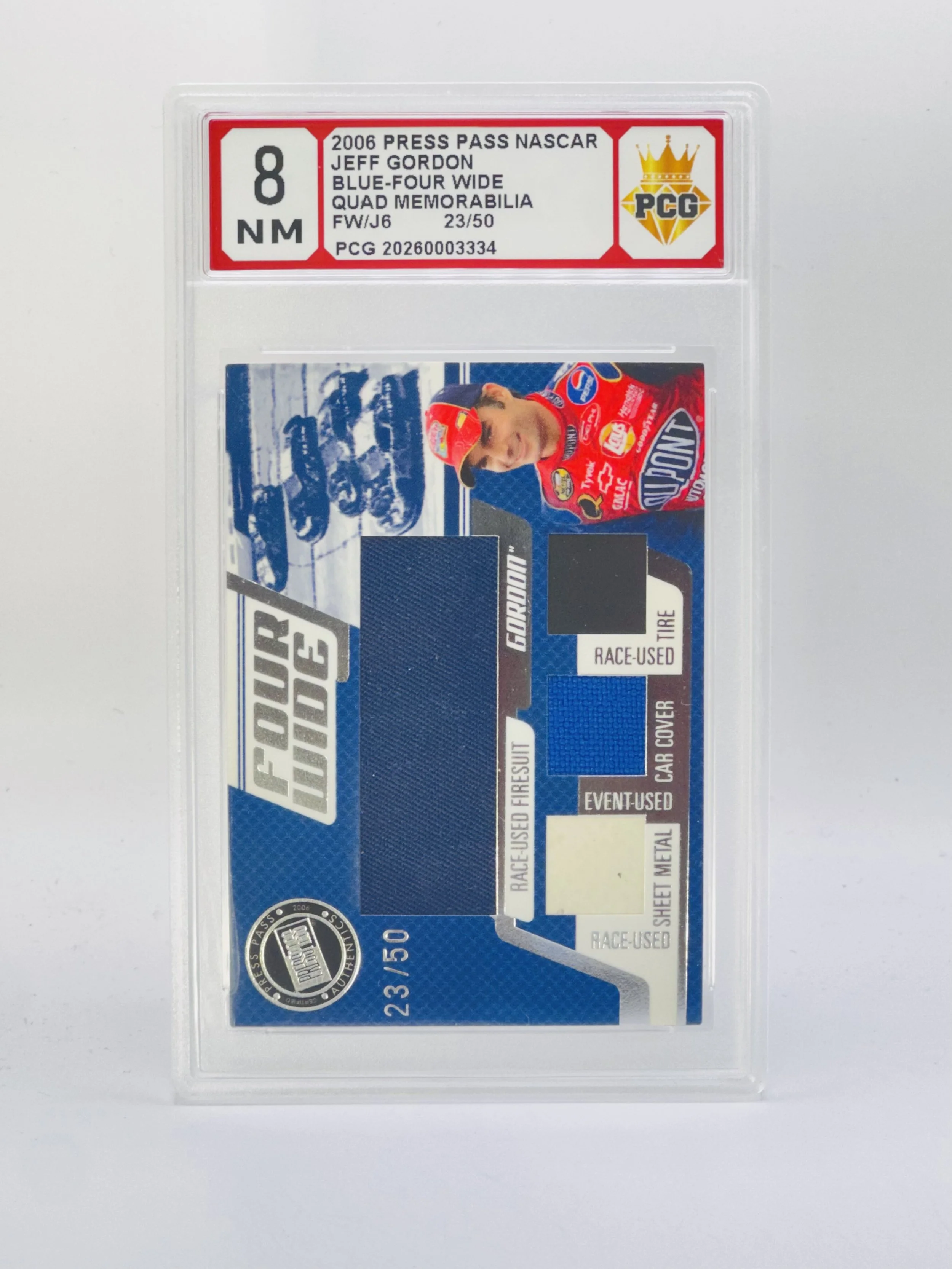 #20260003334 2006 JEFF GORDON 8 NM