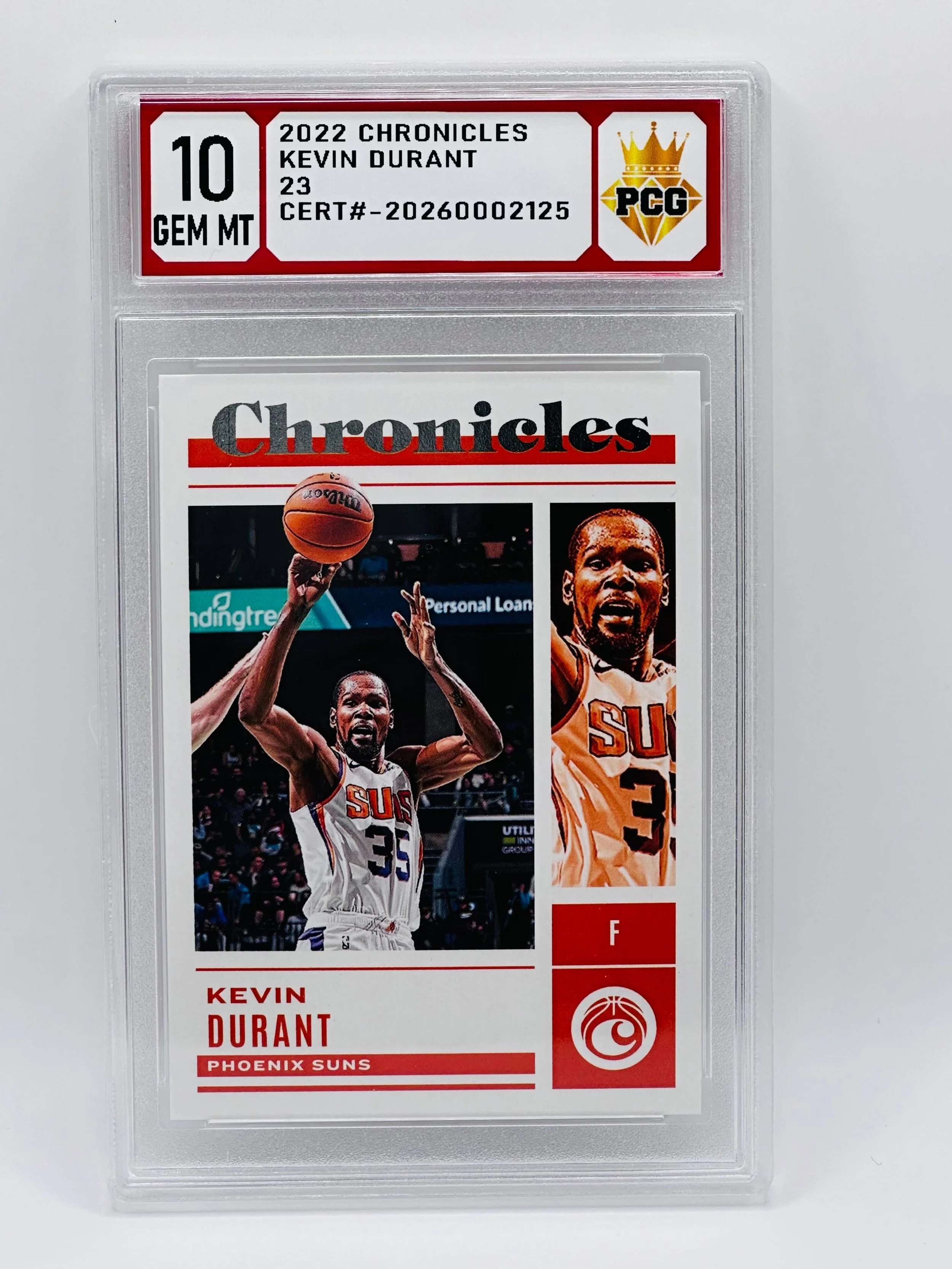 #20260002125 KEVIN DURANT 10 GEM MT