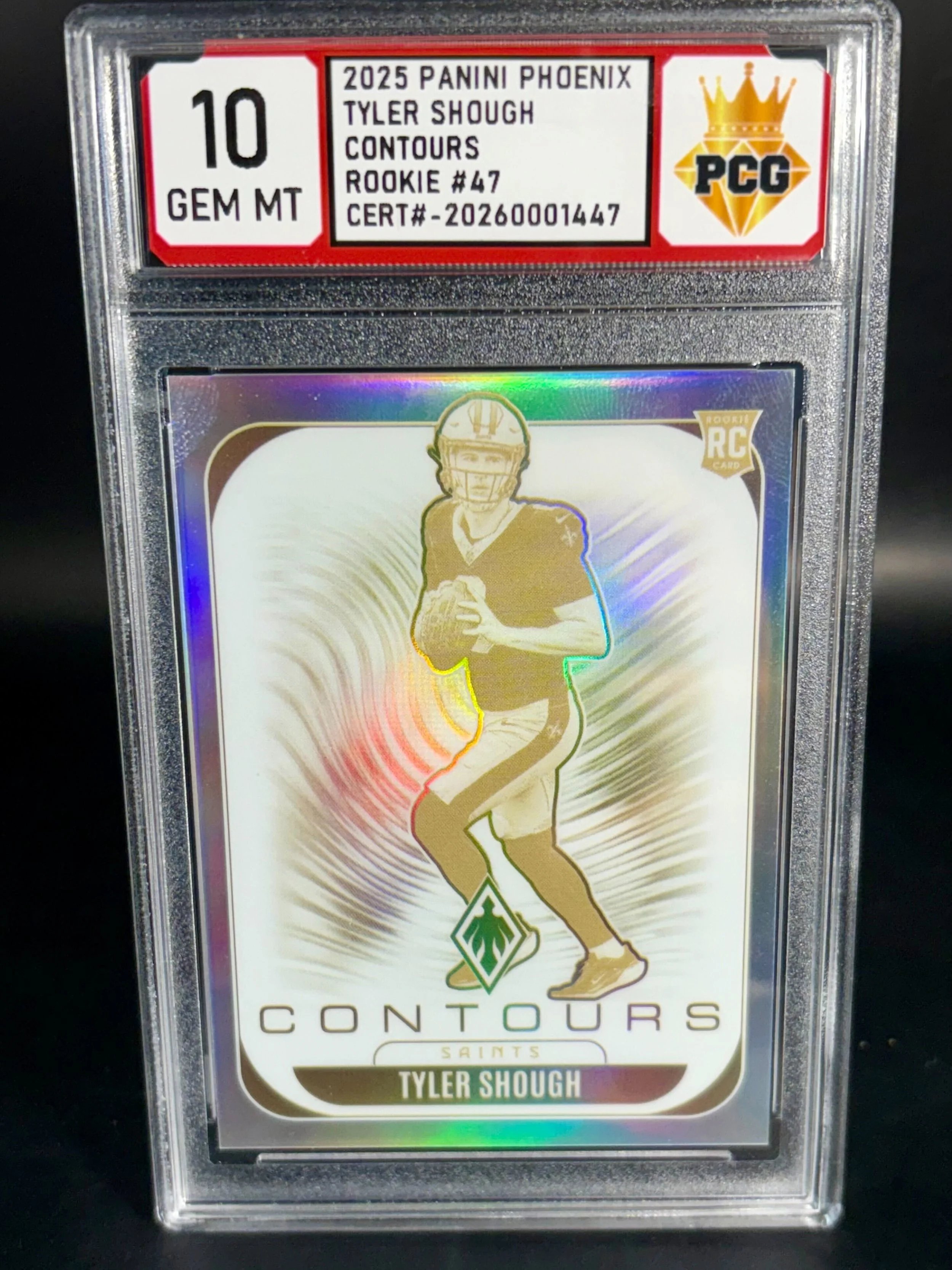 #20260001447 2025 TYLER SHOUGH 10 GEM MT