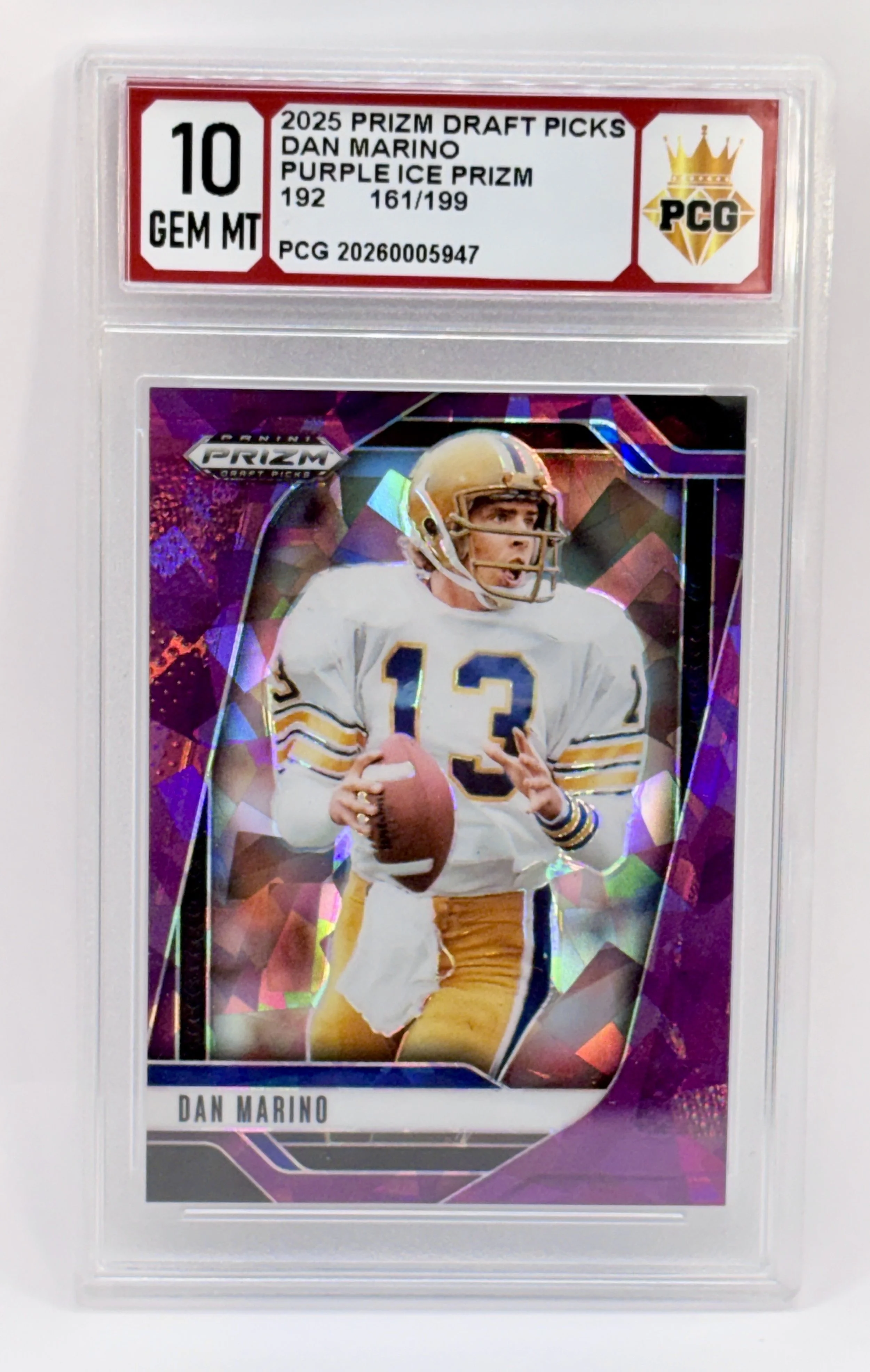 #20260005947 2025 DAN MARINO 10 GEM MT