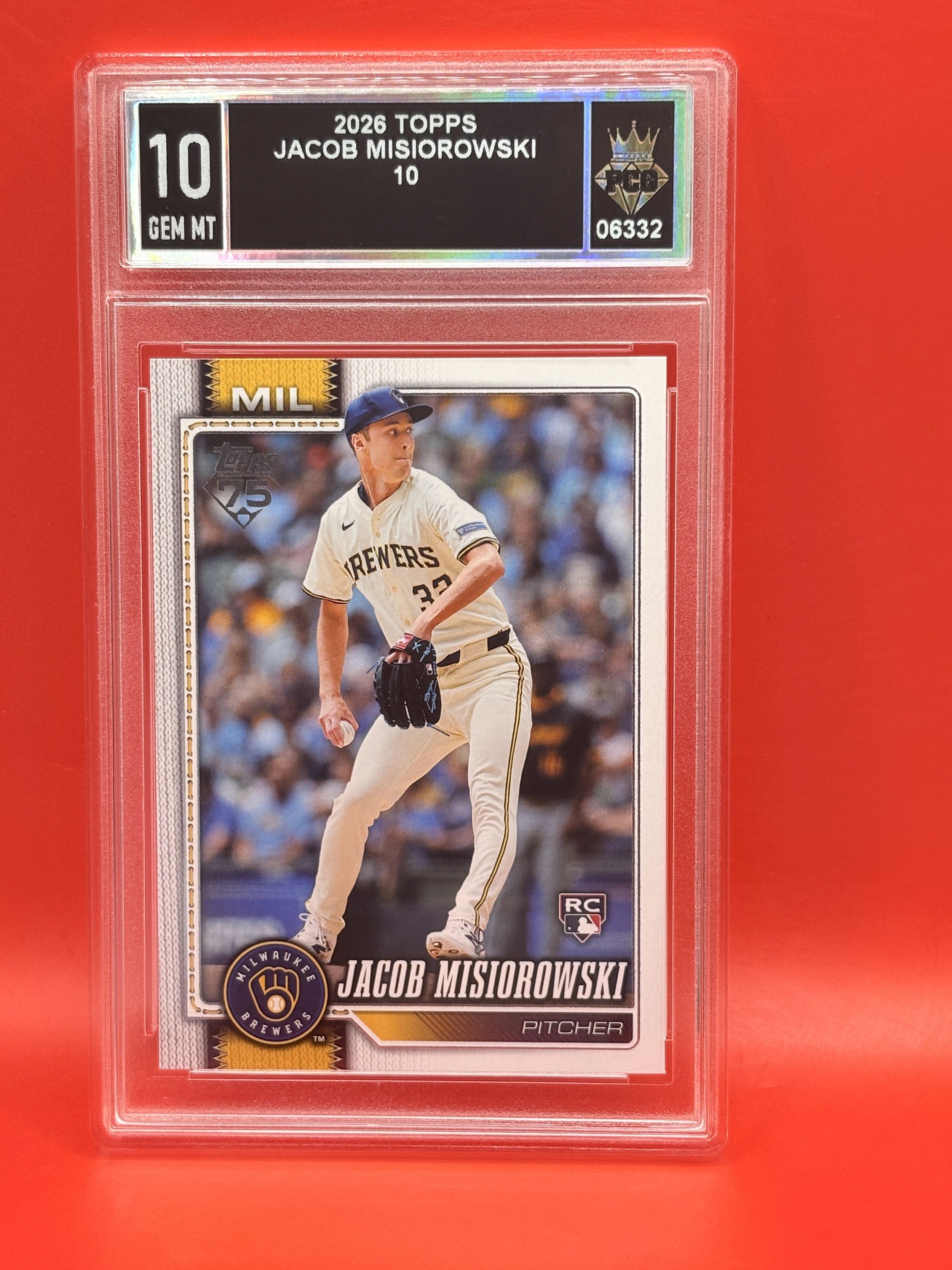 #06332 2026 JACOB MISIOROWSKI 10 GEM MT