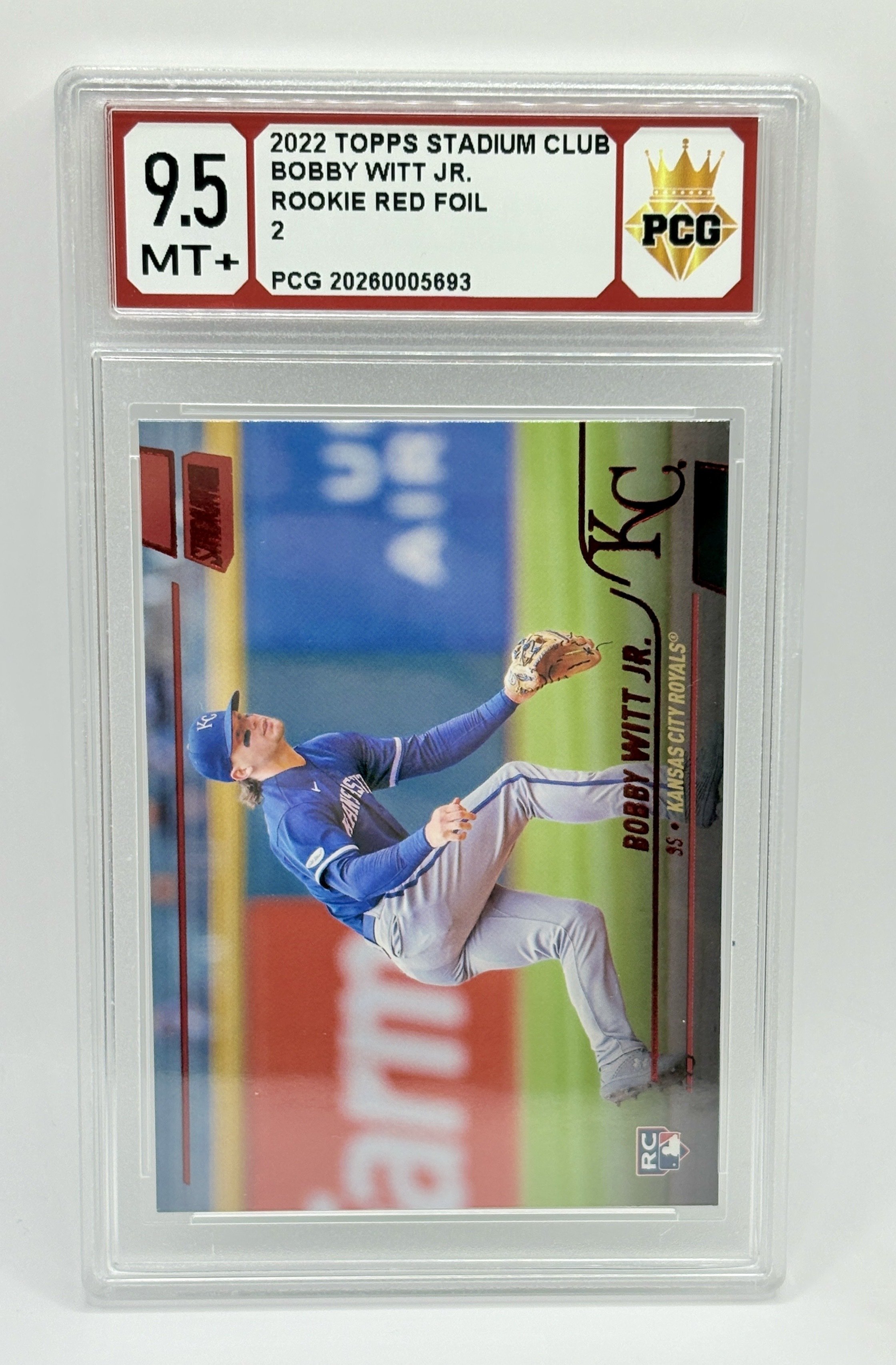 #20260005693 2022 BOBBY WITT JR. 9.5 MT+