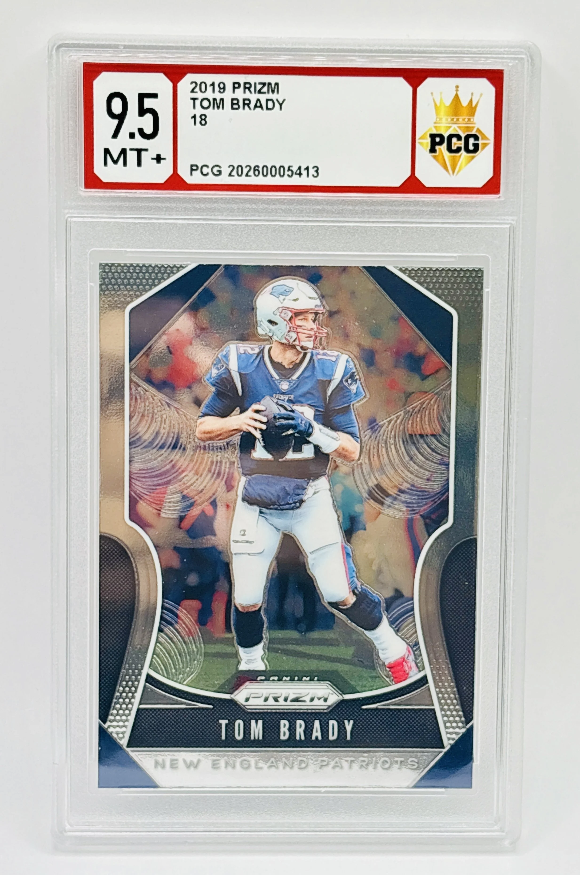 #20260005413 2019 TOM BRADY 9.5 MT+