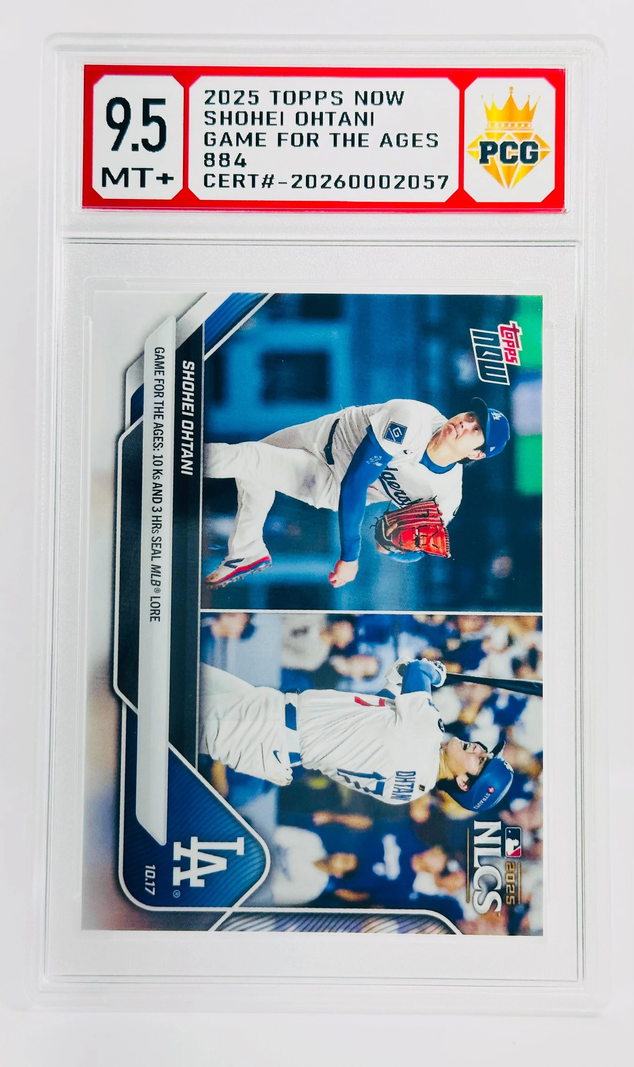 #20260002057 2025 SHOHEI OHTANI 9.5 MT+