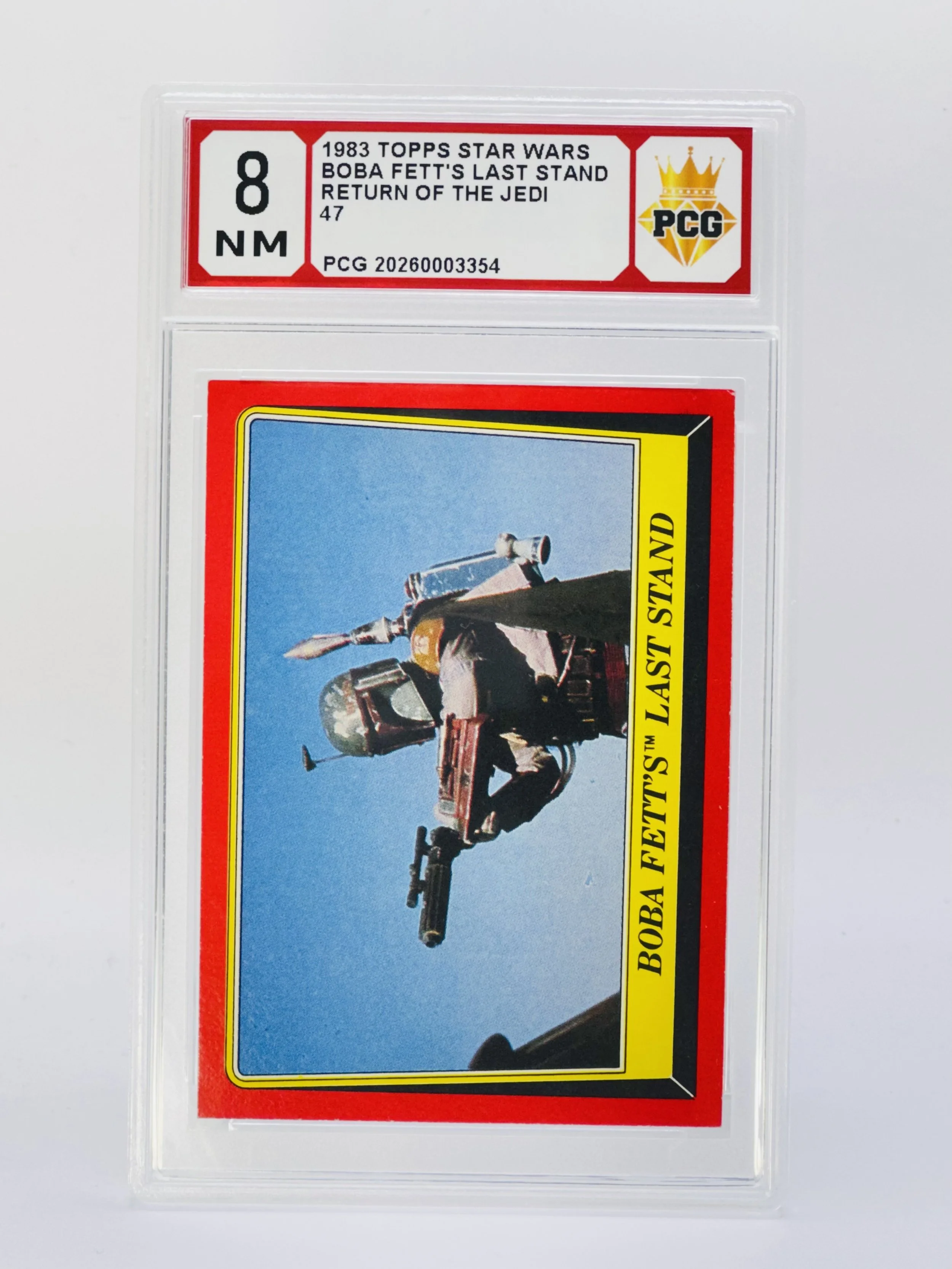 #20260003354 1983 BOBA FETT'S LAST STAND 8 NM