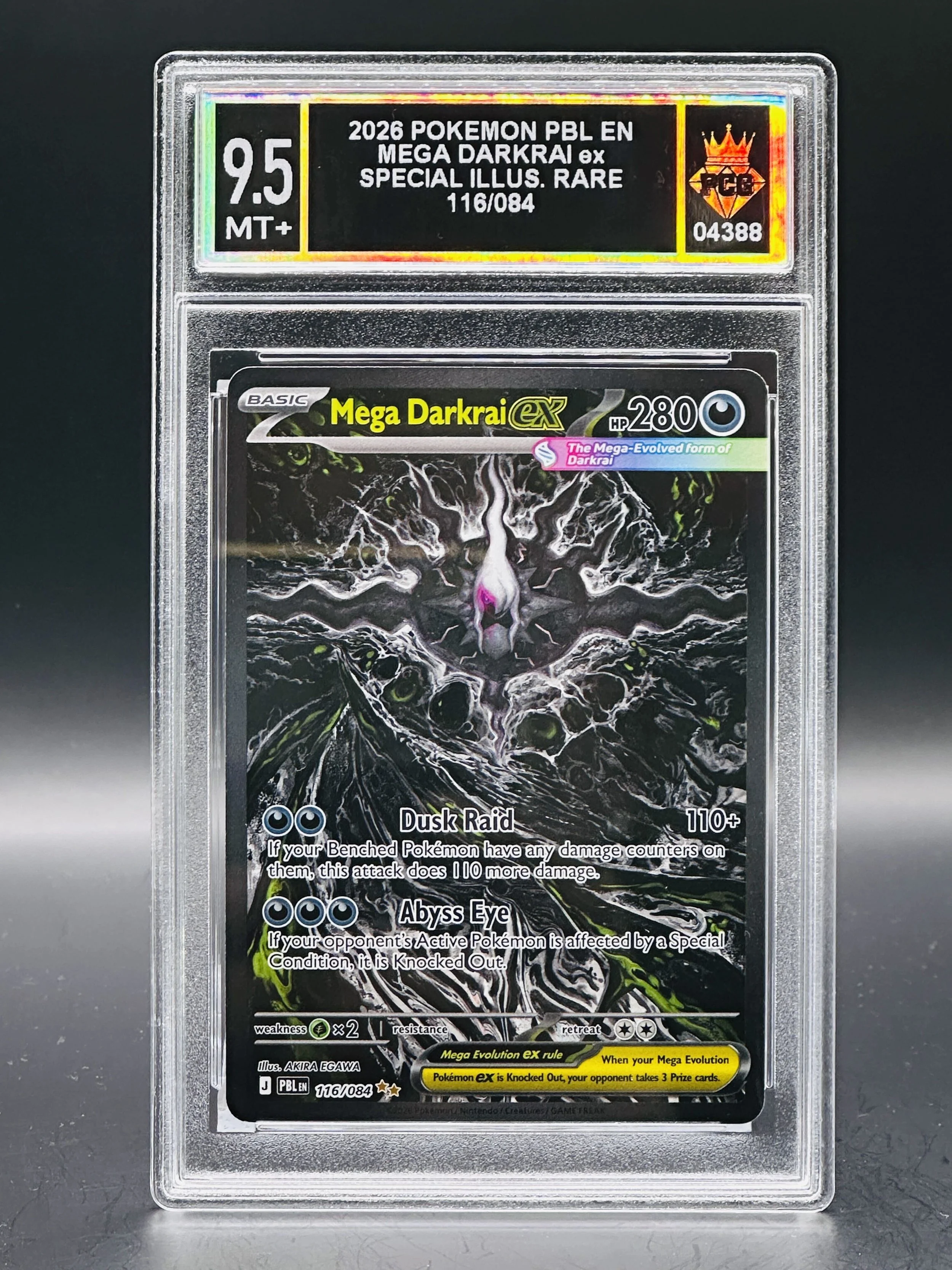 #04388 2026 MEGA DARKRAI EX 9.5 MT+