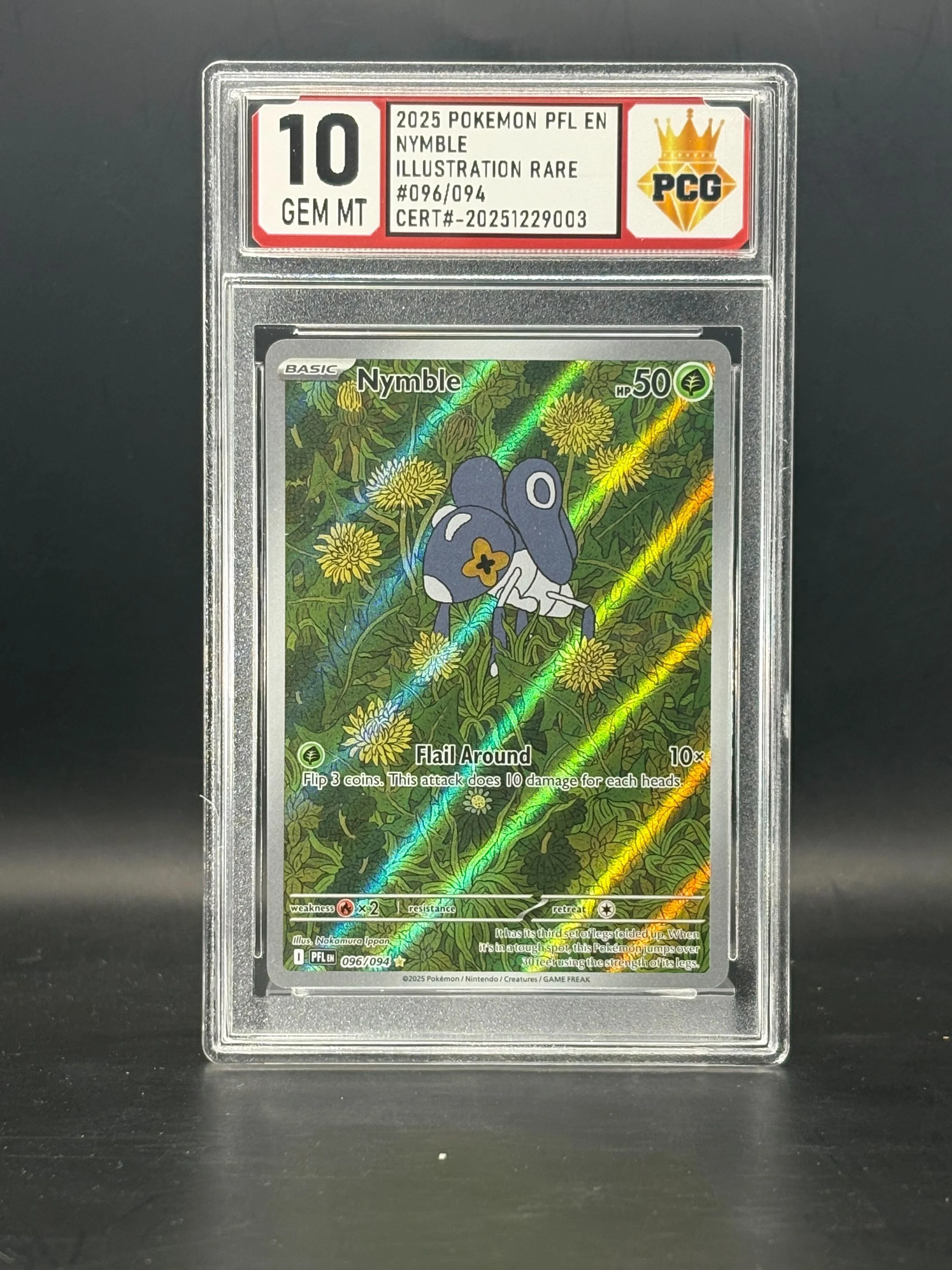 #20251229003 2025 POKEMON PFL EN 10 GEM MT