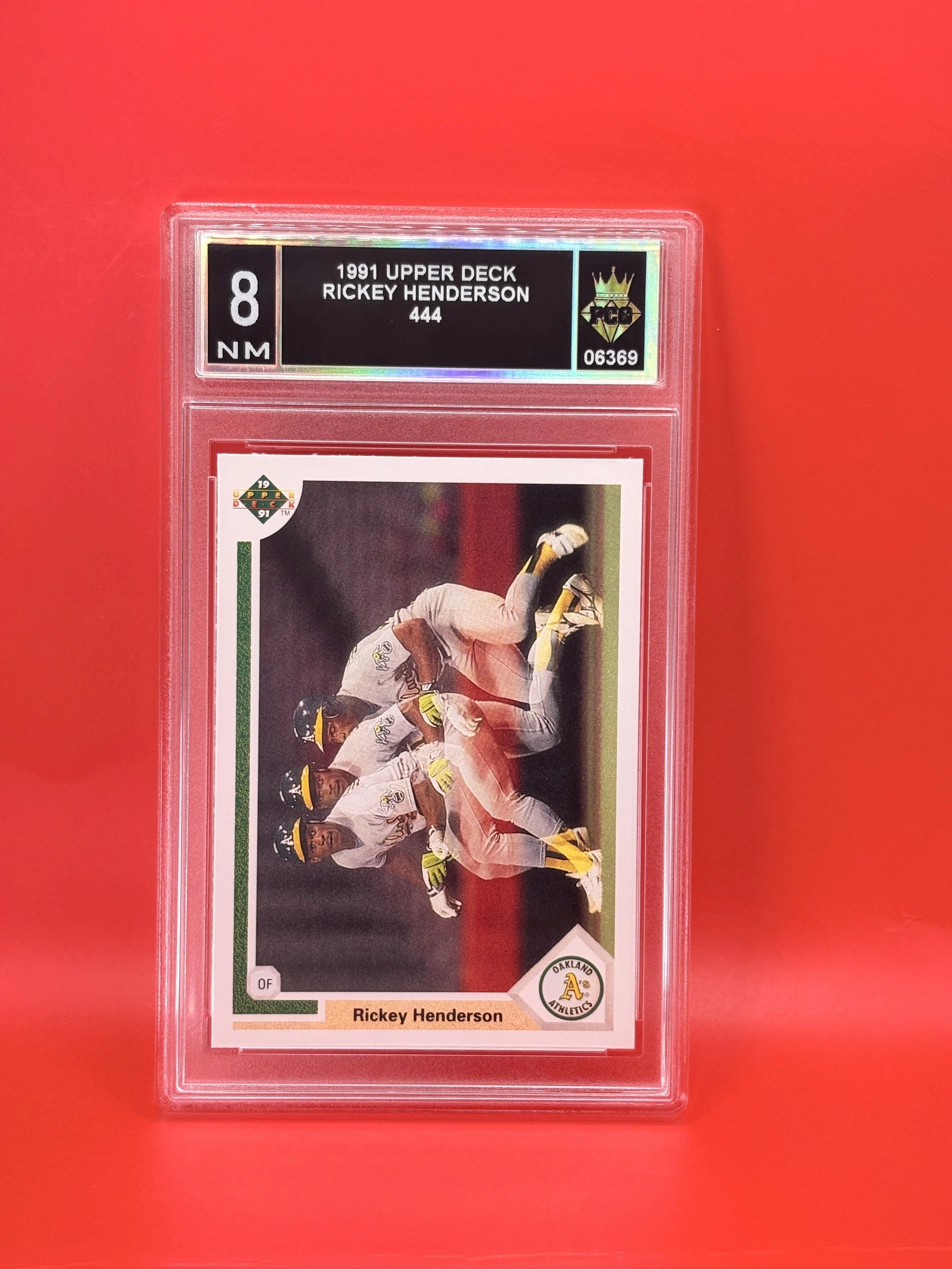 #06369 1991 RICKEY HENDERSON 8NM