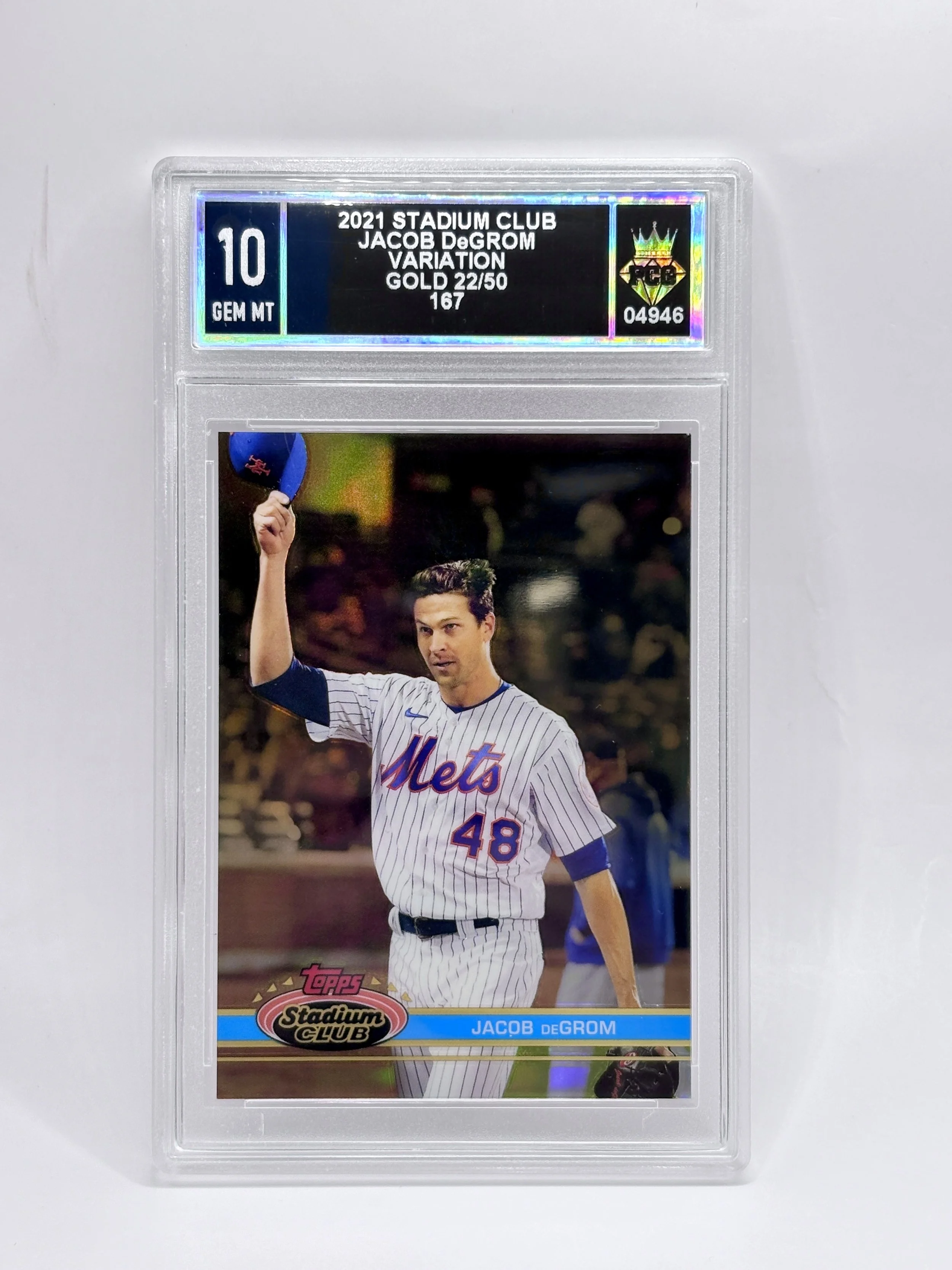 #20260004946 2021 JACOB DEGROM 10 GEM MT