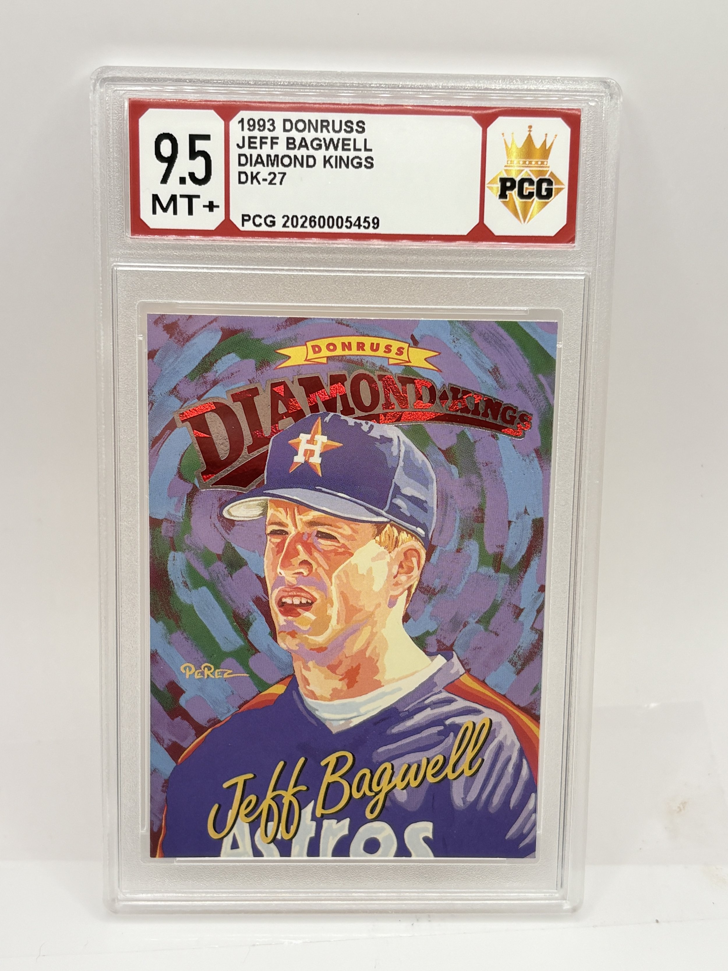 #20260005459 1993 JEFF BAGWELL 9.5 MT+