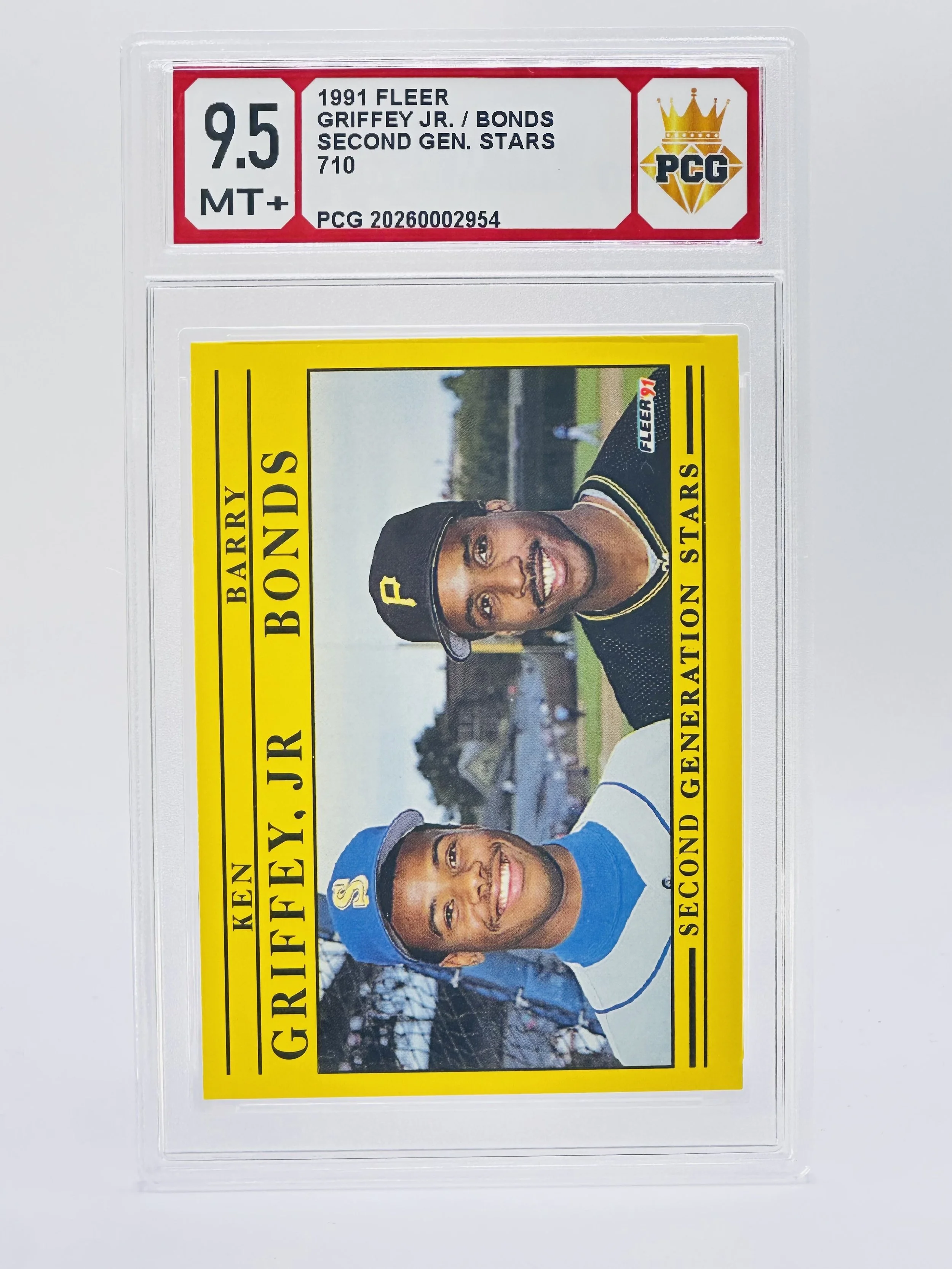 #20260002954 1991 GRIFFEY JR. / BONDS 9.5 MT+