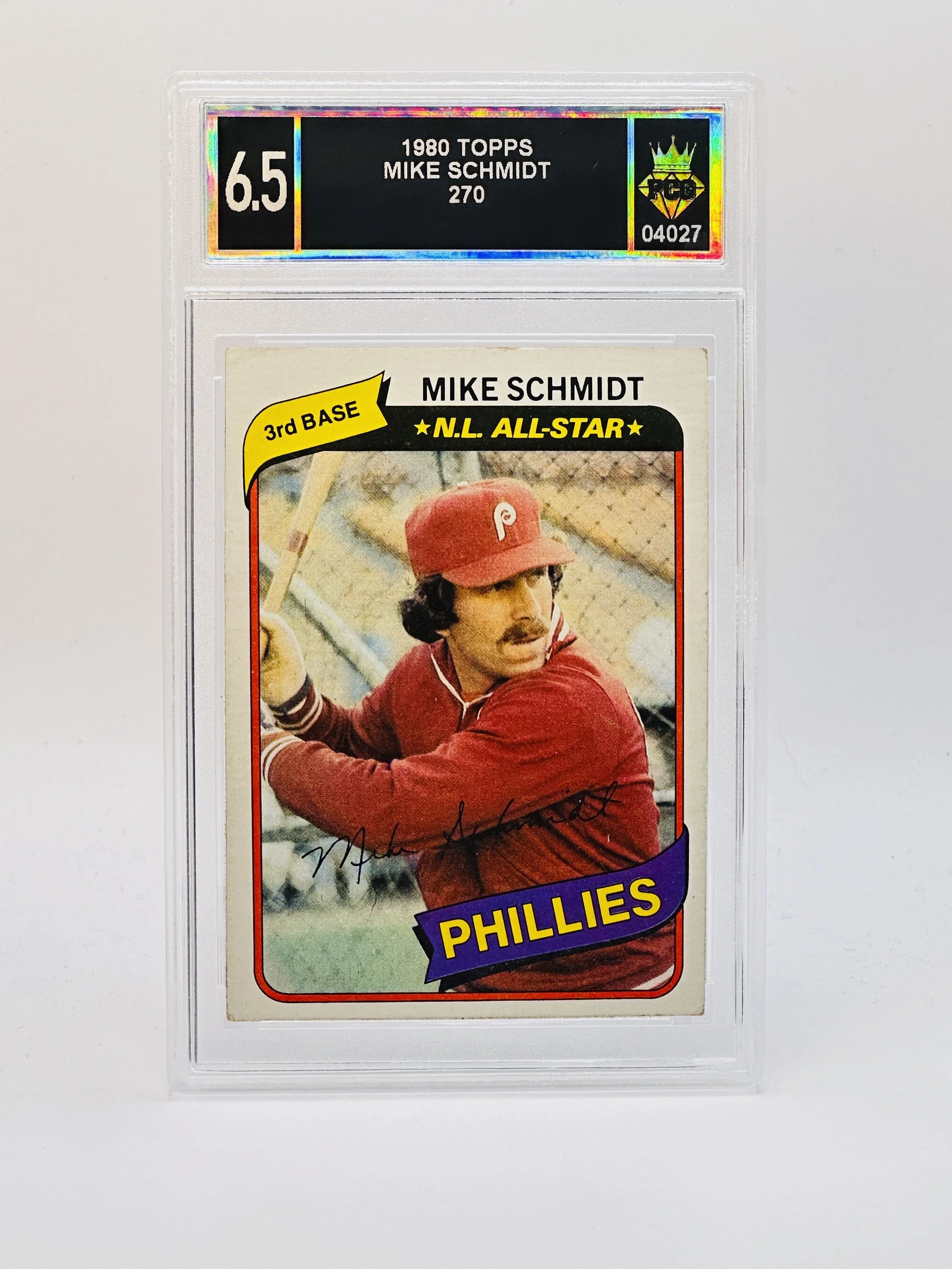 #20260004027 1980 MIKE SCHMIDT 6.5