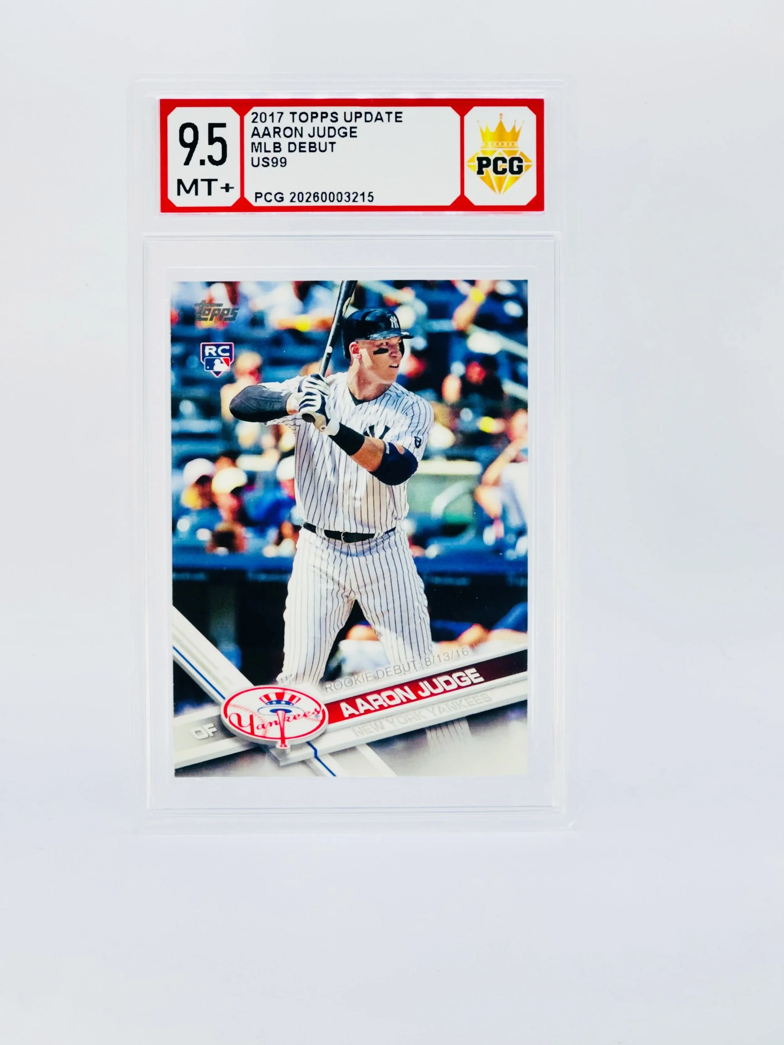 #20260003215 2017 AARON JUDGE 9.5 MT+