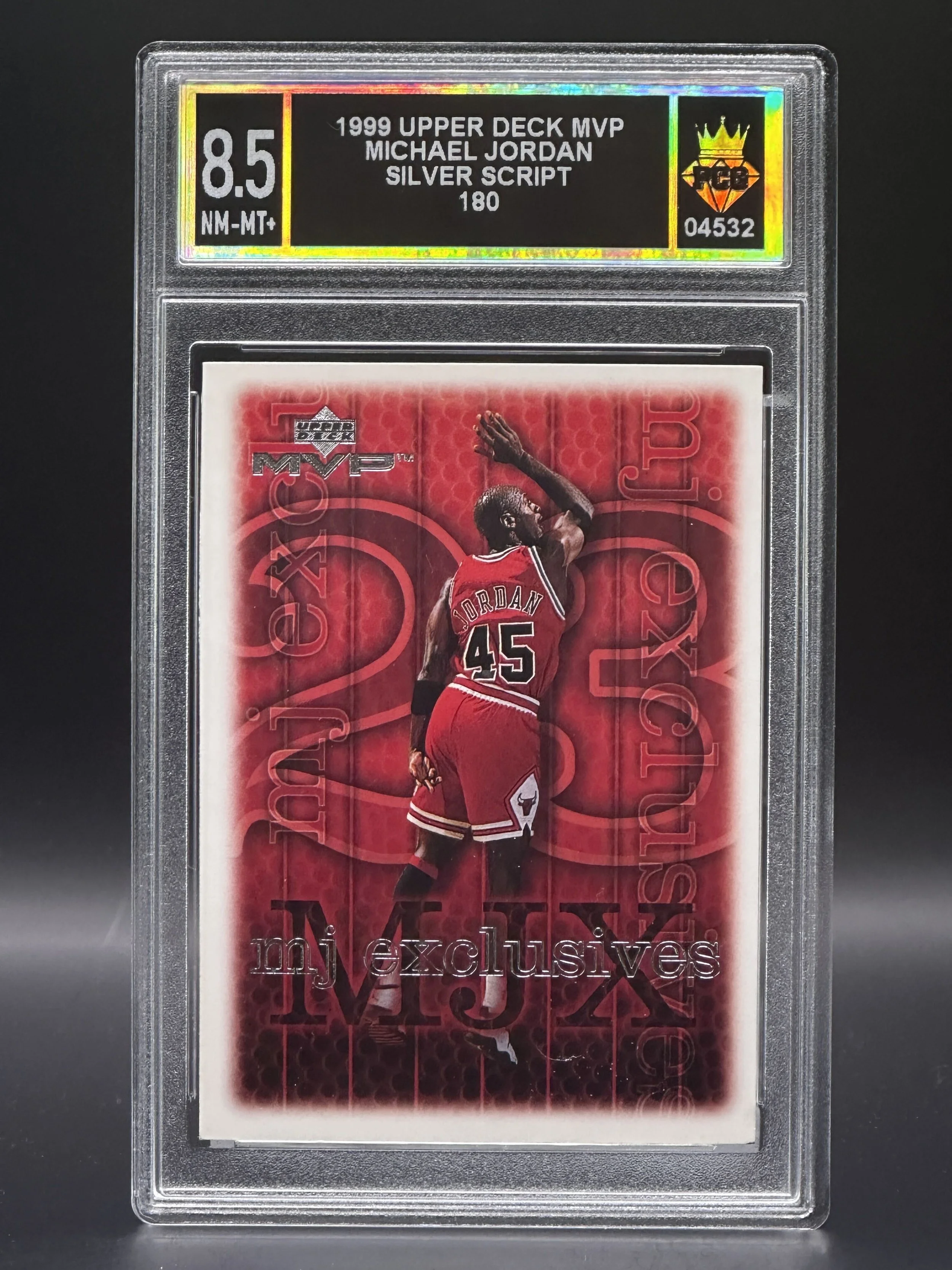 #04531 1999 MICHAEL JORDAN 8.5 NM-MT+