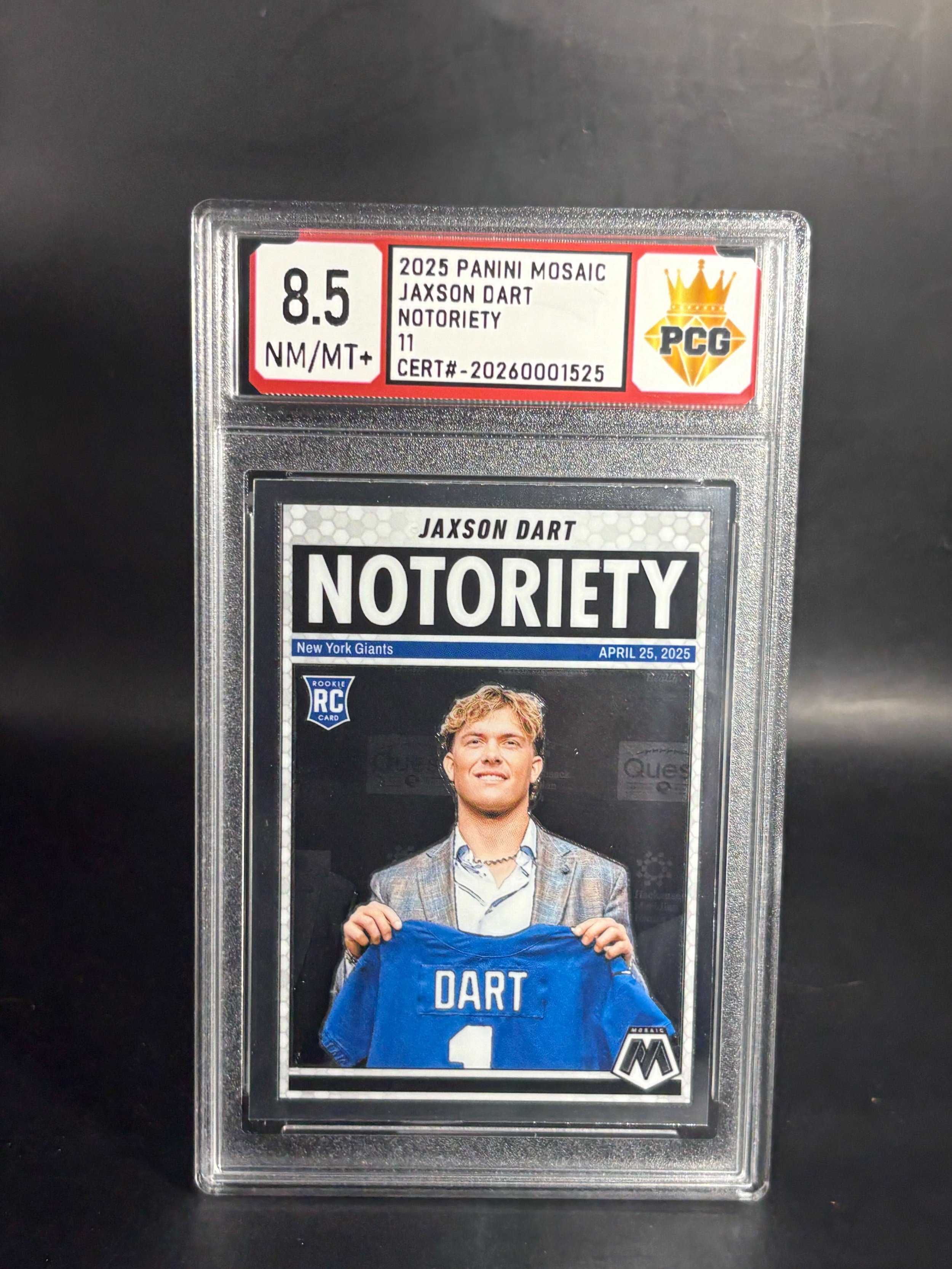 #20260001525 2025 JAXSON DART 8.5 NM/MT+