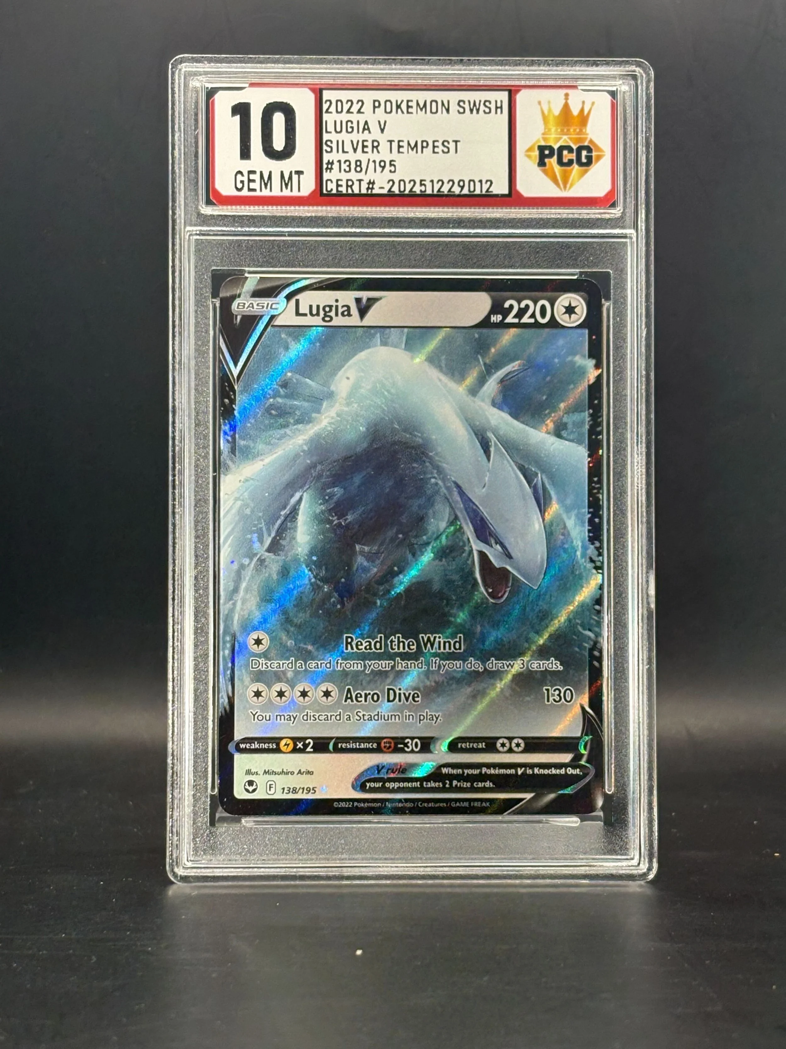 #20251229012 2022 POKEMON SWSH 10 GEM MT