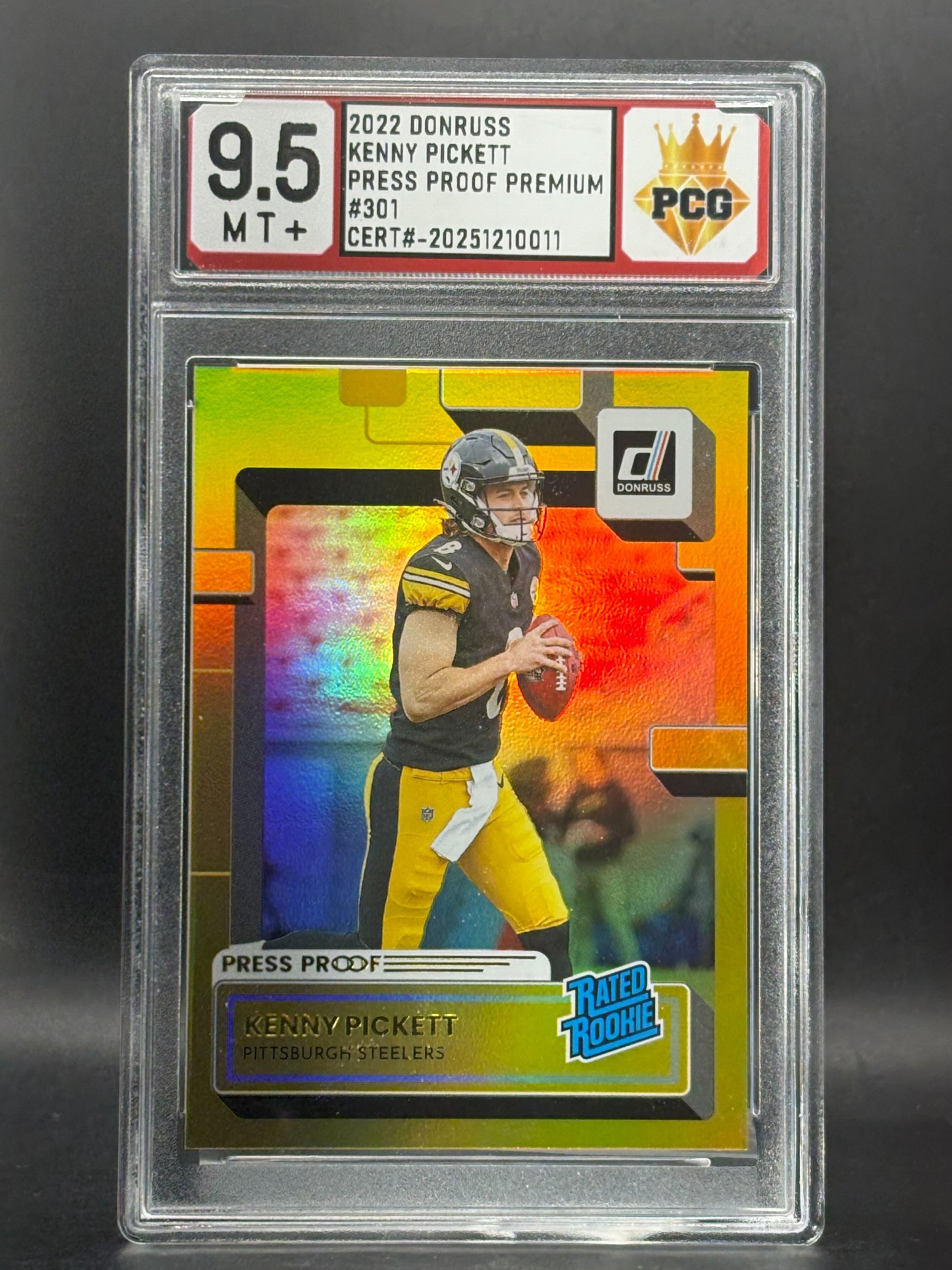 #20251210011 Kenny Pickett RC 9.5 MT+