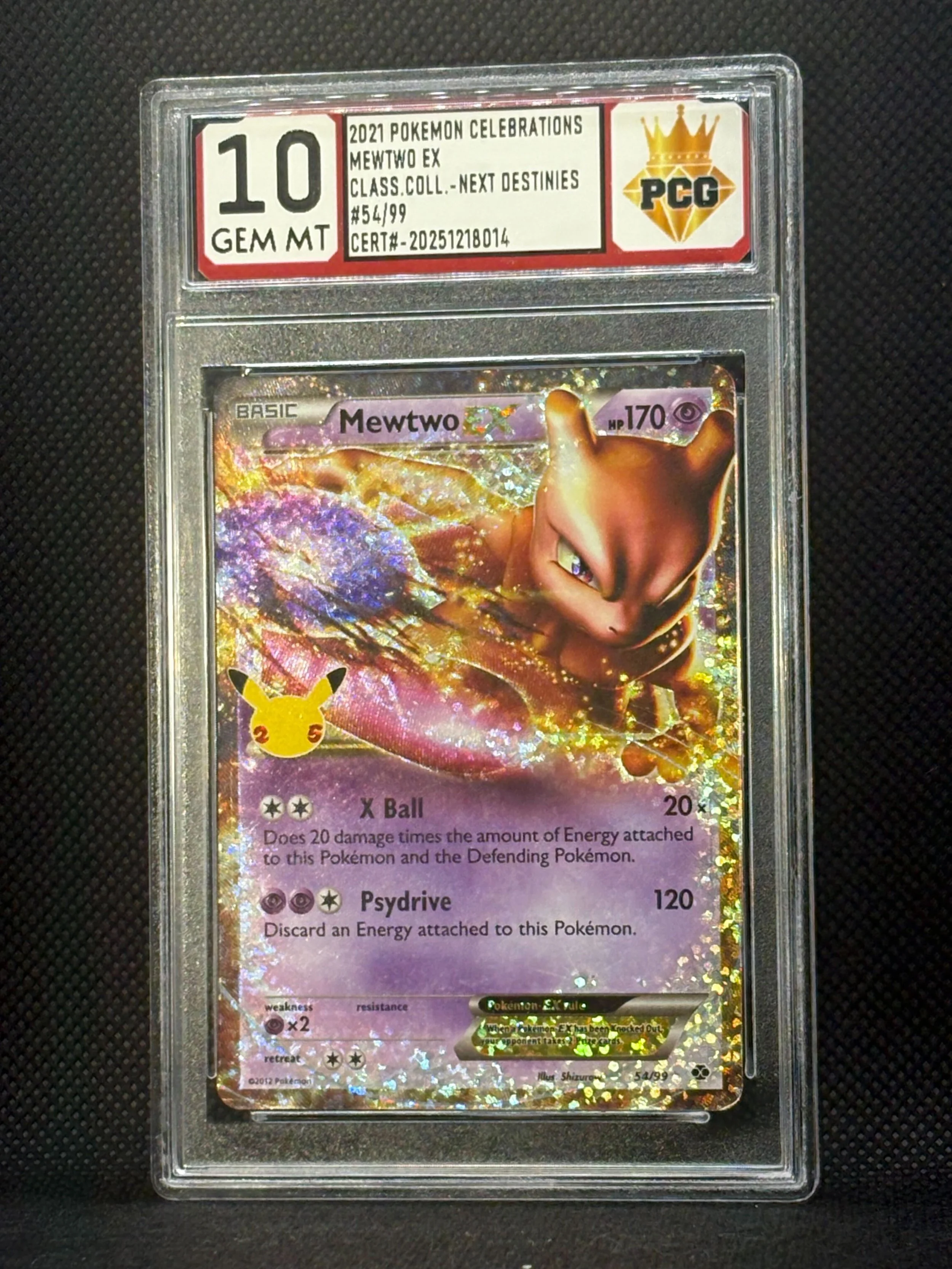 #20251218014 2021 POKEMON CELEBRATIONS 10 GEM MT